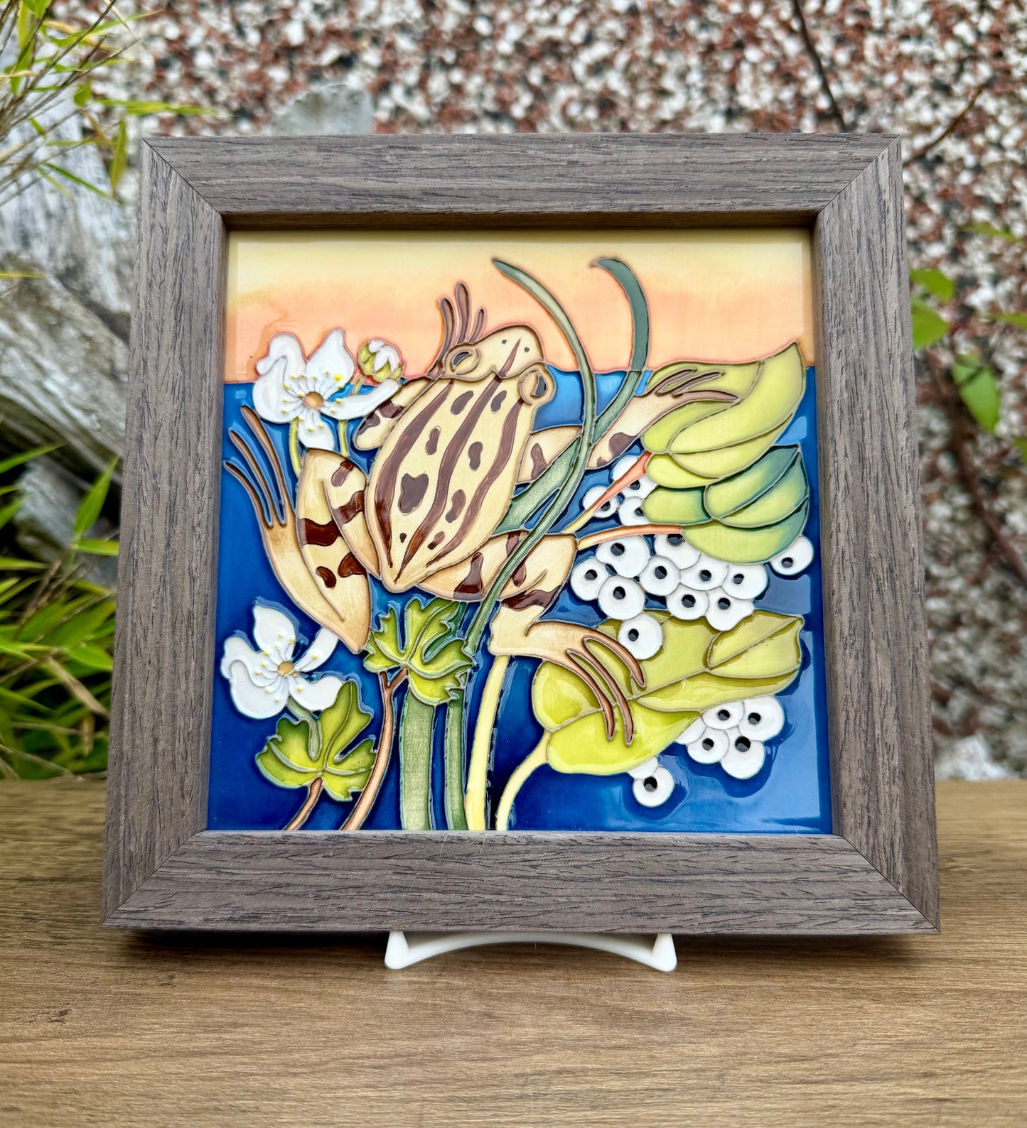Moorcroft THE WILDLIFE POND Plaque PLQ7 Limited Edition 10/15 Retail Price £400