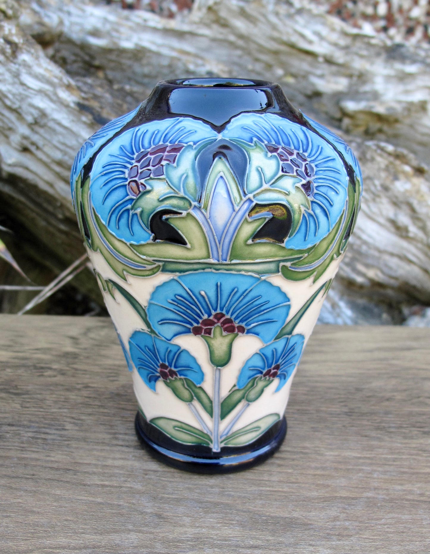 Moorcroft PERSIAN FAN Vase 576/4 Limited Edition 39/60