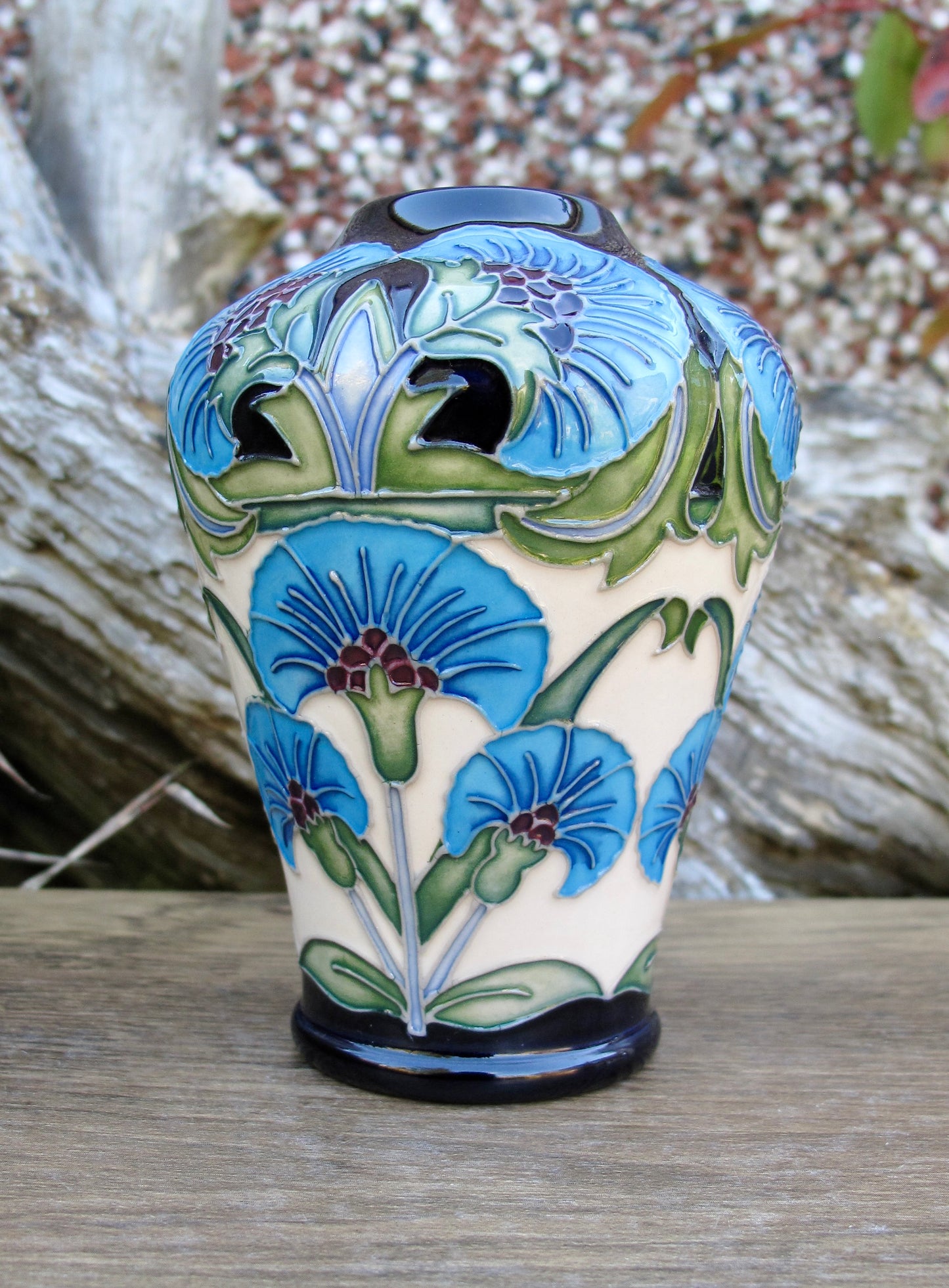 Moorcroft PERSIAN FAN Vase 576/4 Limited Edition 39/60