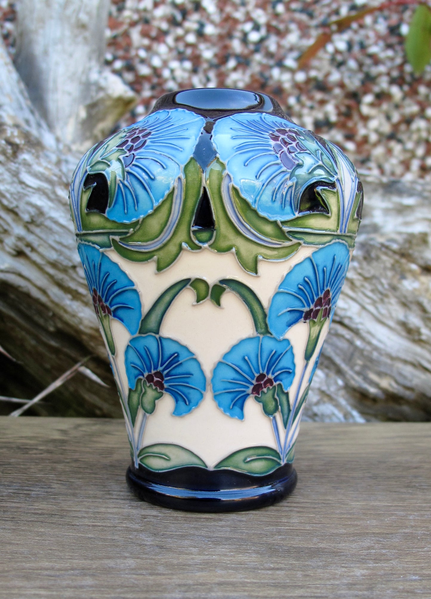 Moorcroft PERSIAN FAN Vase 576/4 Limited Edition 39/60