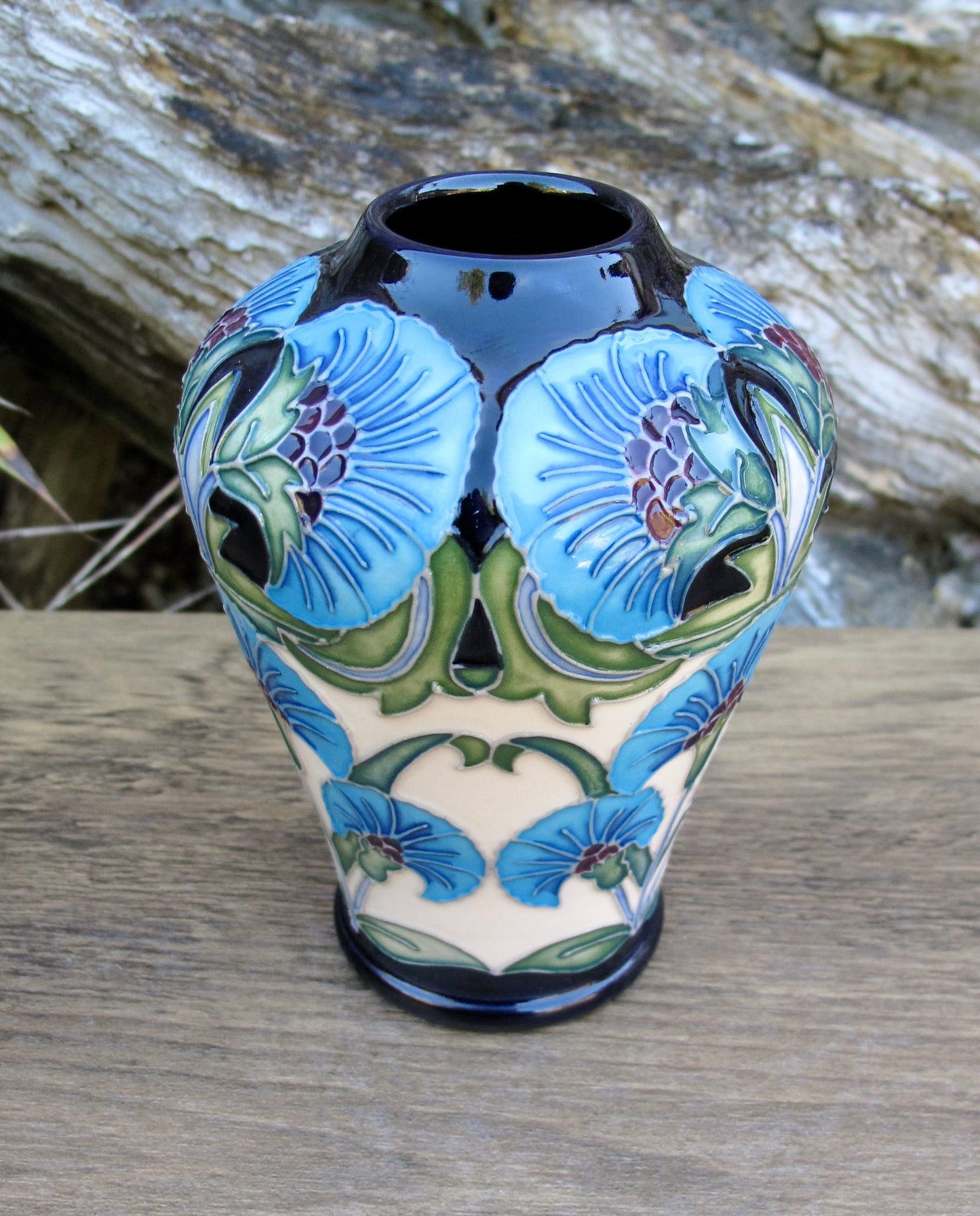Moorcroft PERSIAN FAN Vase 576/4 Limited Edition 39/60