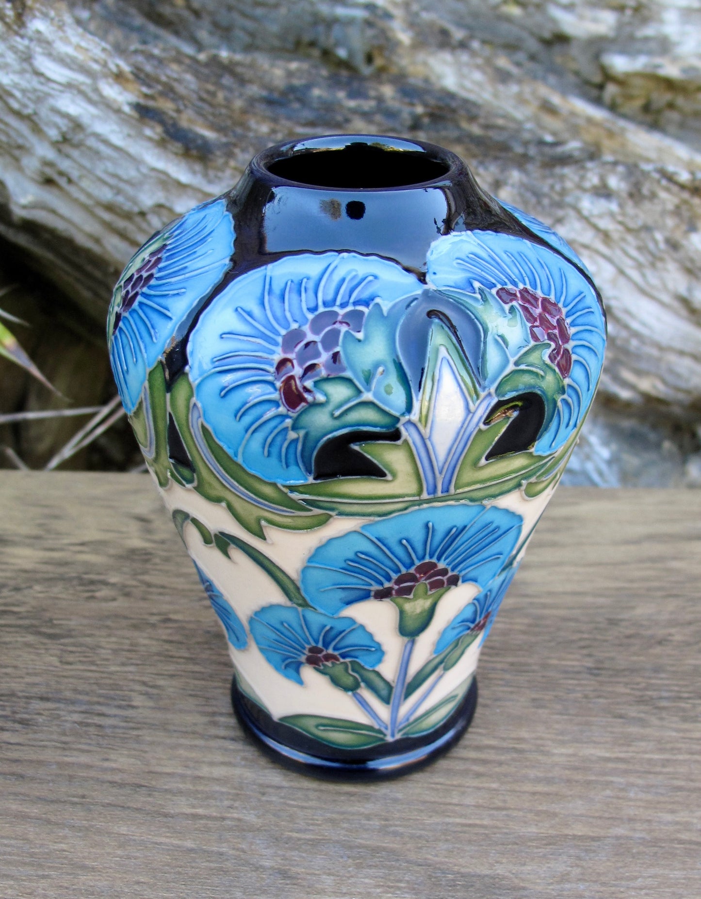 Moorcroft PERSIAN FAN Vase 576/4 Limited Edition 39/60