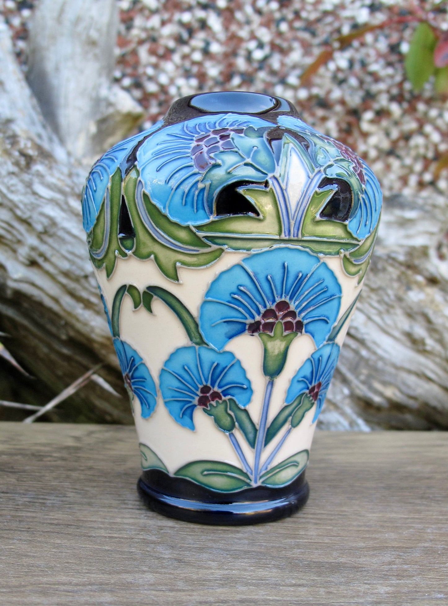 Moorcroft PERSIAN FAN Vase 576/4 Limited Edition 39/60