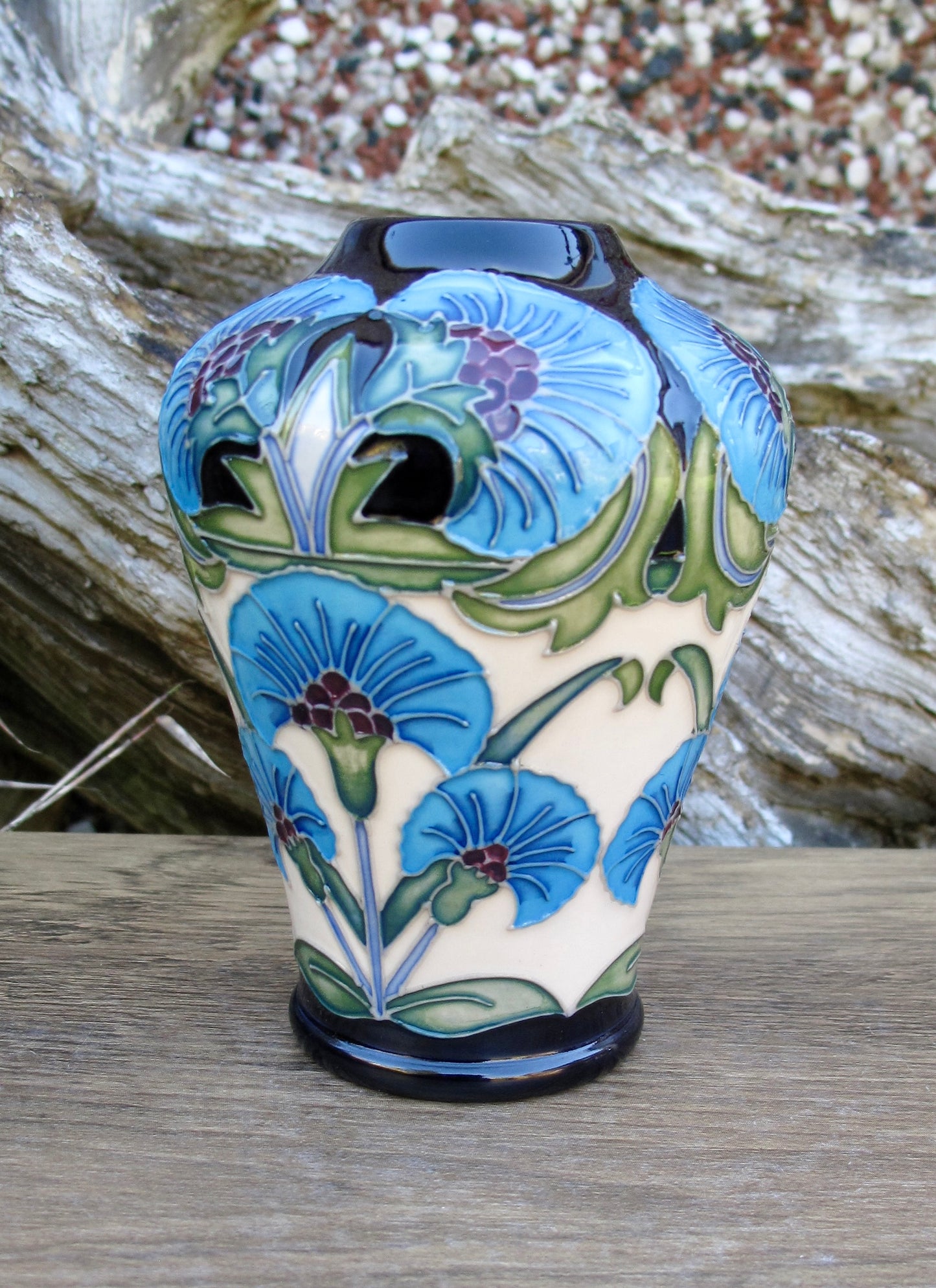 Moorcroft PERSIAN FAN Vase 576/4 Limited Edition 39/60