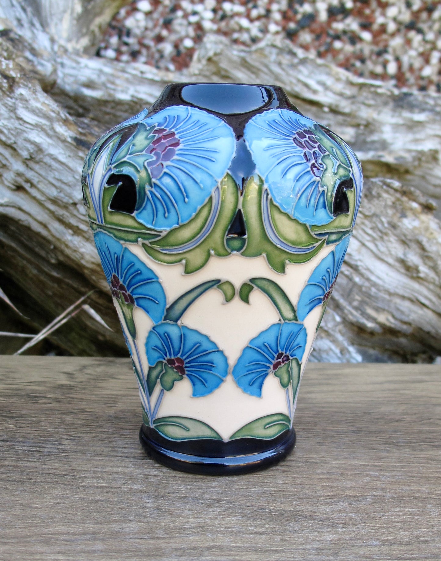Moorcroft PERSIAN FAN Vase 576/4 Limited Edition 39/60