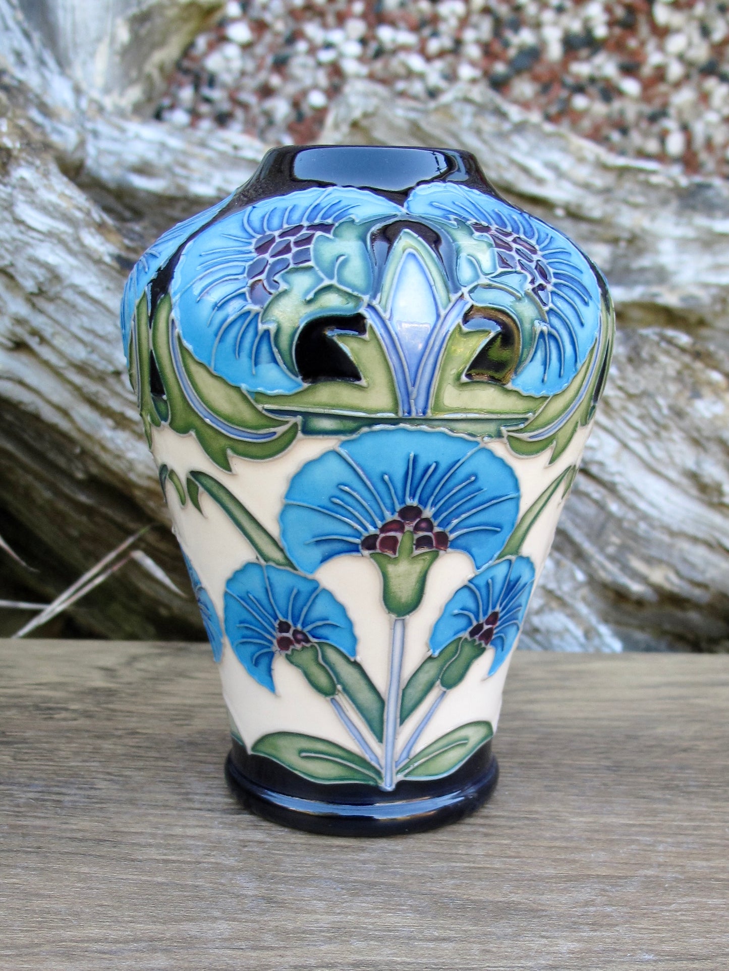 Moorcroft PERSIAN FAN Vase 576/4 Limited Edition 39/60