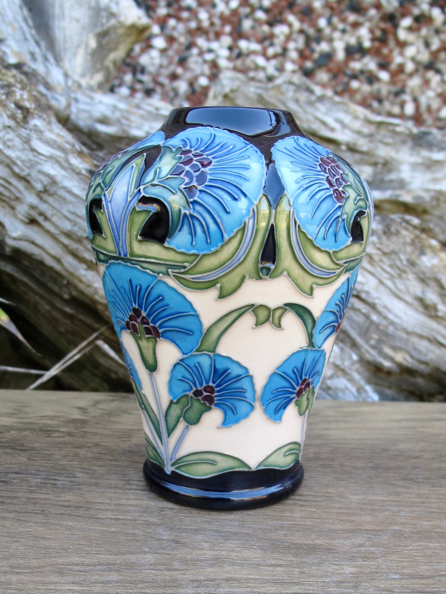 Moorcroft PERSIAN FAN Vase 576/4 Limited Edition 39/60