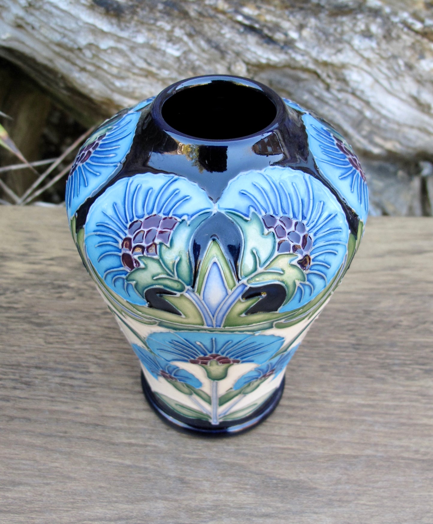 Moorcroft PERSIAN FAN Vase 576/4 Limited Edition 39/60