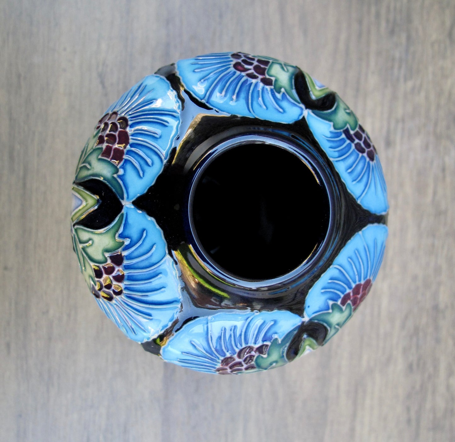Moorcroft PERSIAN FAN Vase 576/4 Limited Edition 39/60