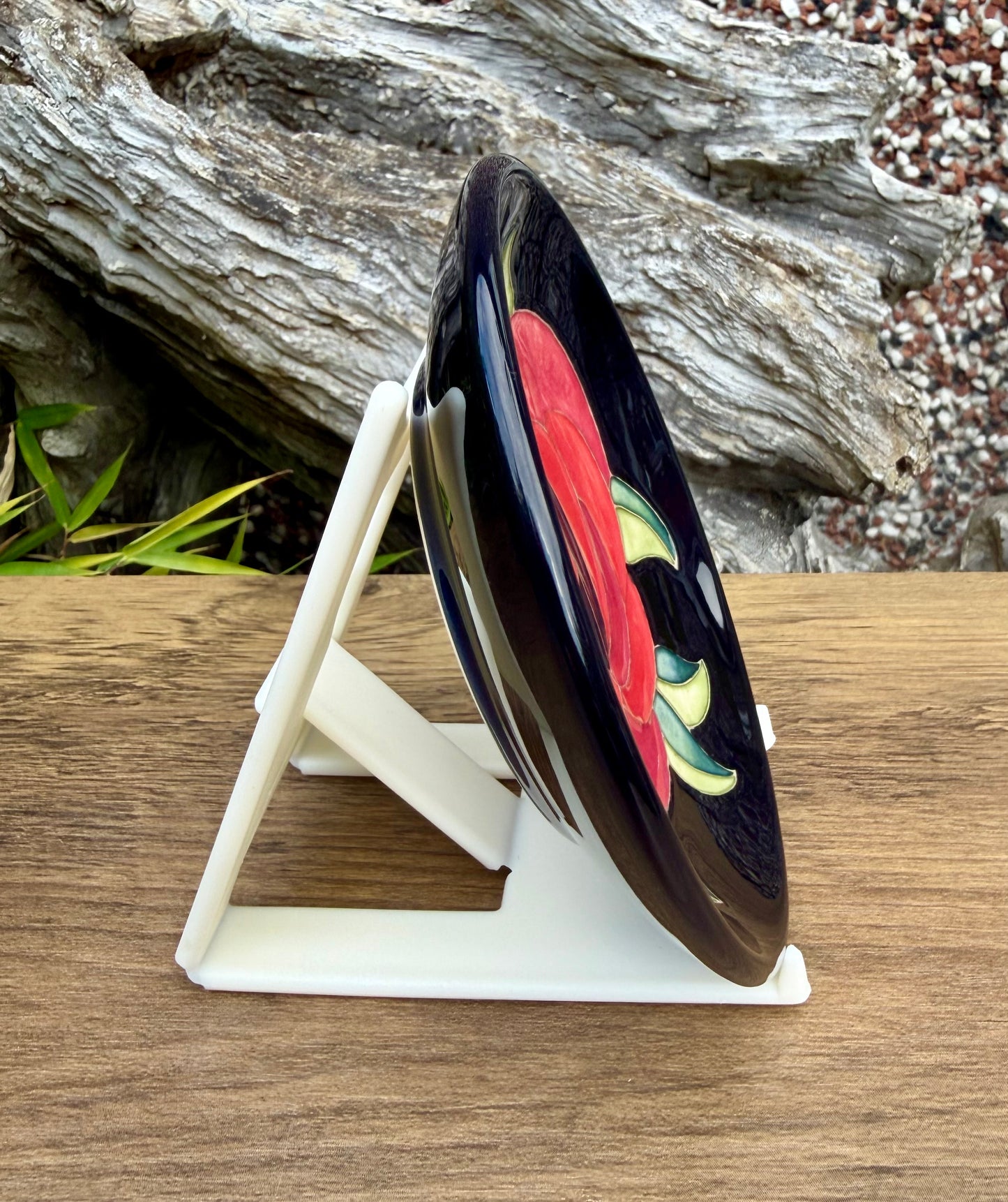 Moorcroft RED ROSE 780/4 Tray Coaster Retail Price £117