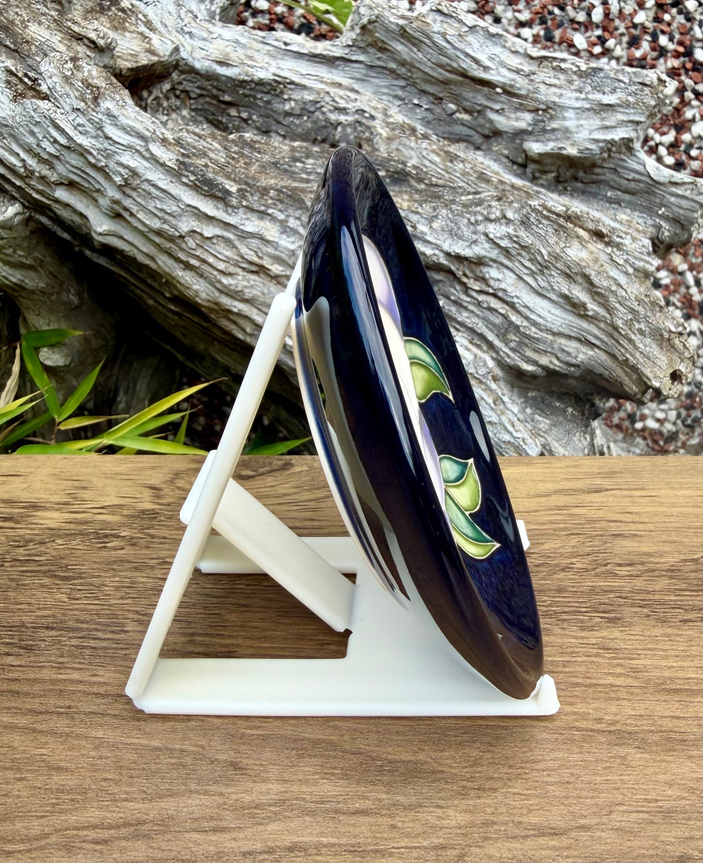 Moorcroft WHITE ROSE 780/4 Tray Coaster Retail Price £117