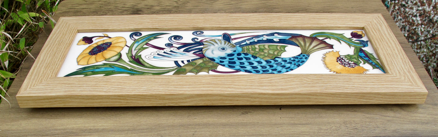 Moorcroft FISHING FOR DREAMS CATFISH Trial Date 3.3.14 Plaque Retail Rprice £385