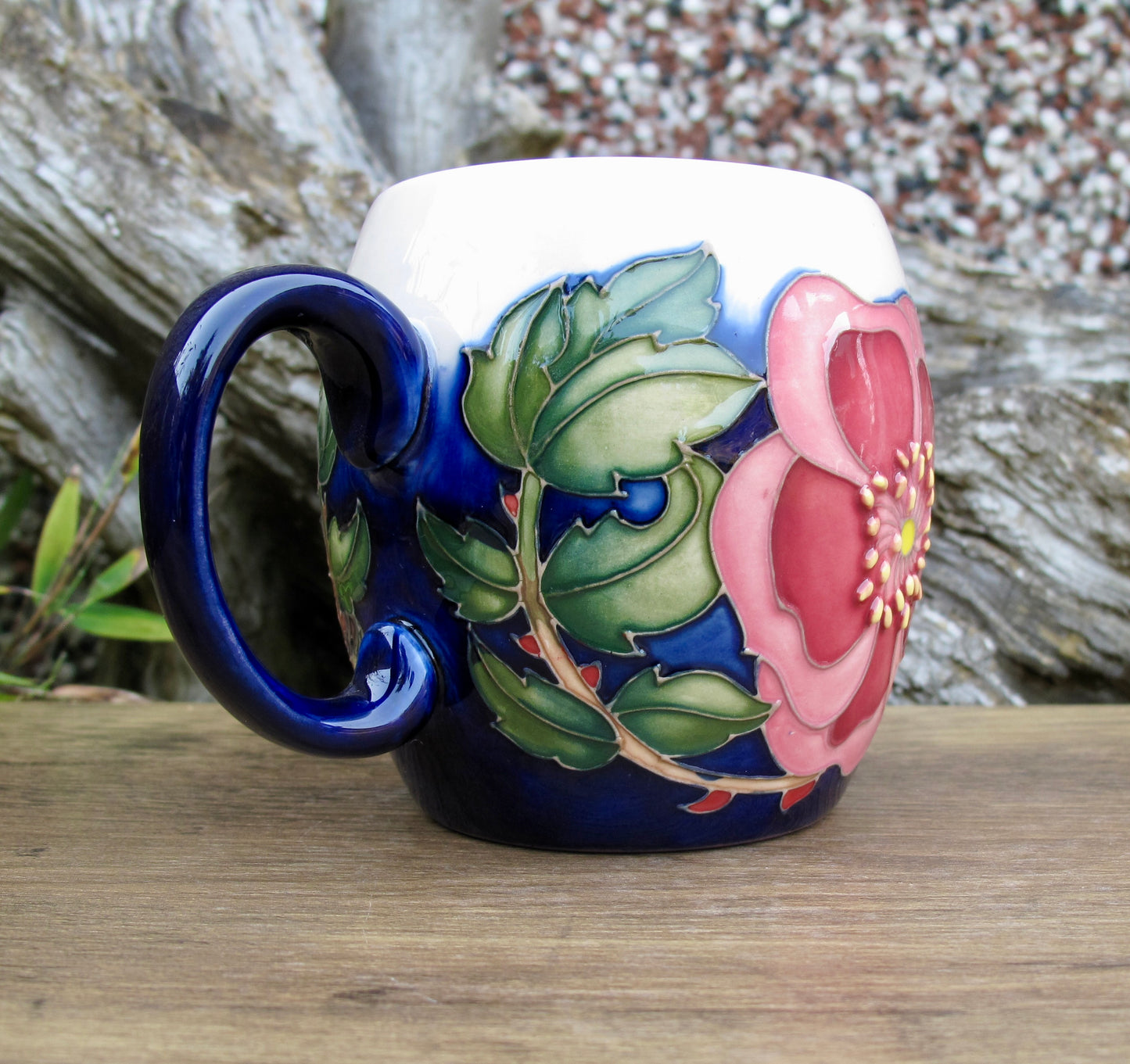 Moorcroft WILD ROSE MUG MU2 Retail Price £265