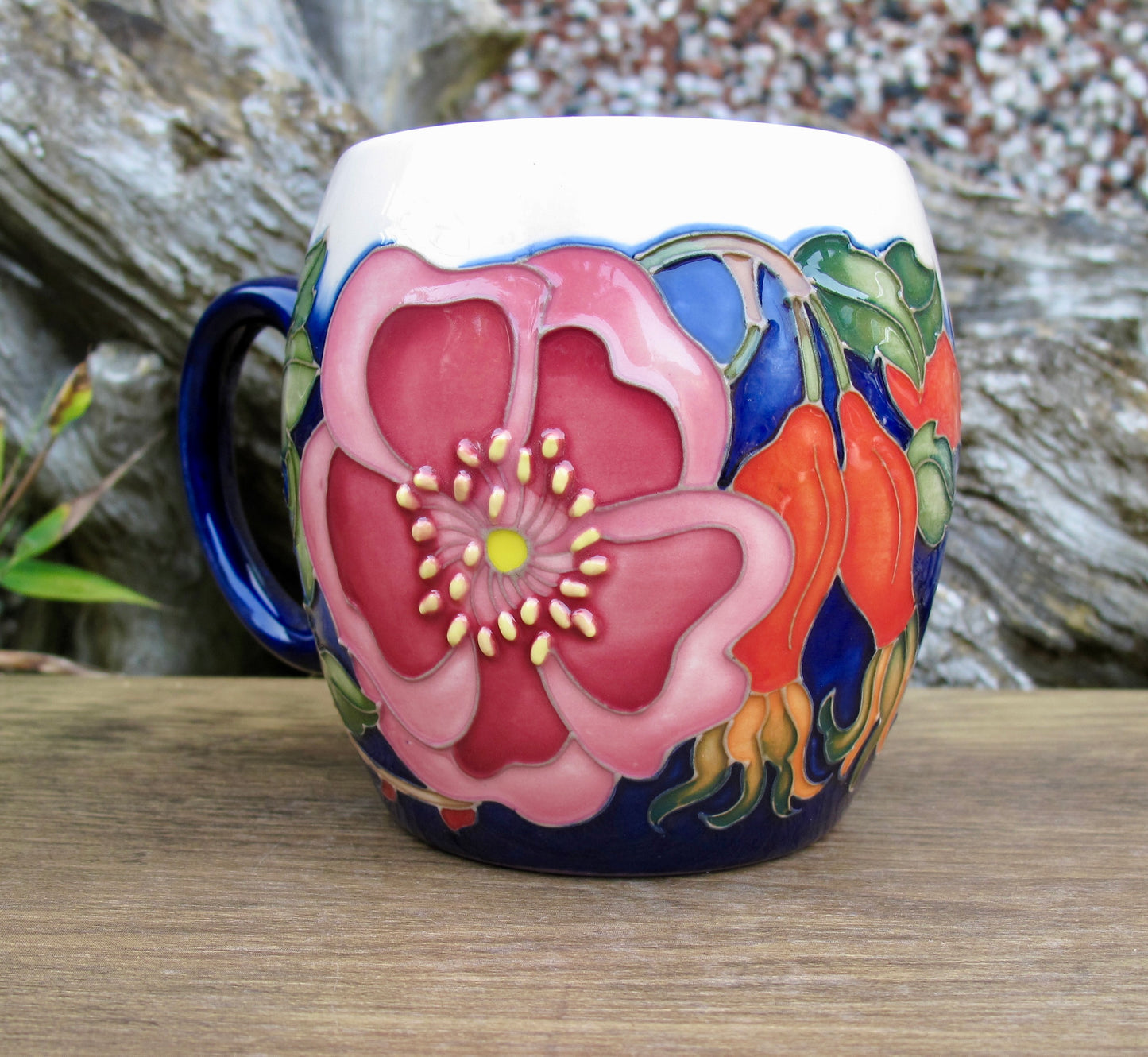 Moorcroft WILD ROSE MUG MU2 Retail Price £265