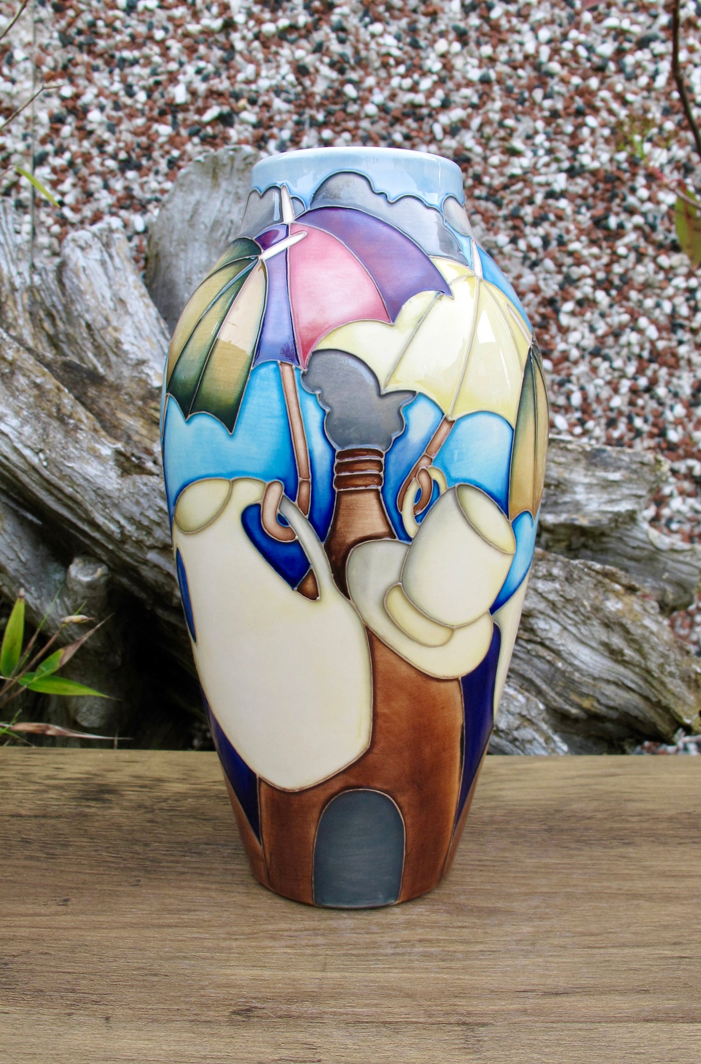 Moorcroft APRIL SHOWERS 200/8 Vase Limited Edition 2/20 Retail Price £595