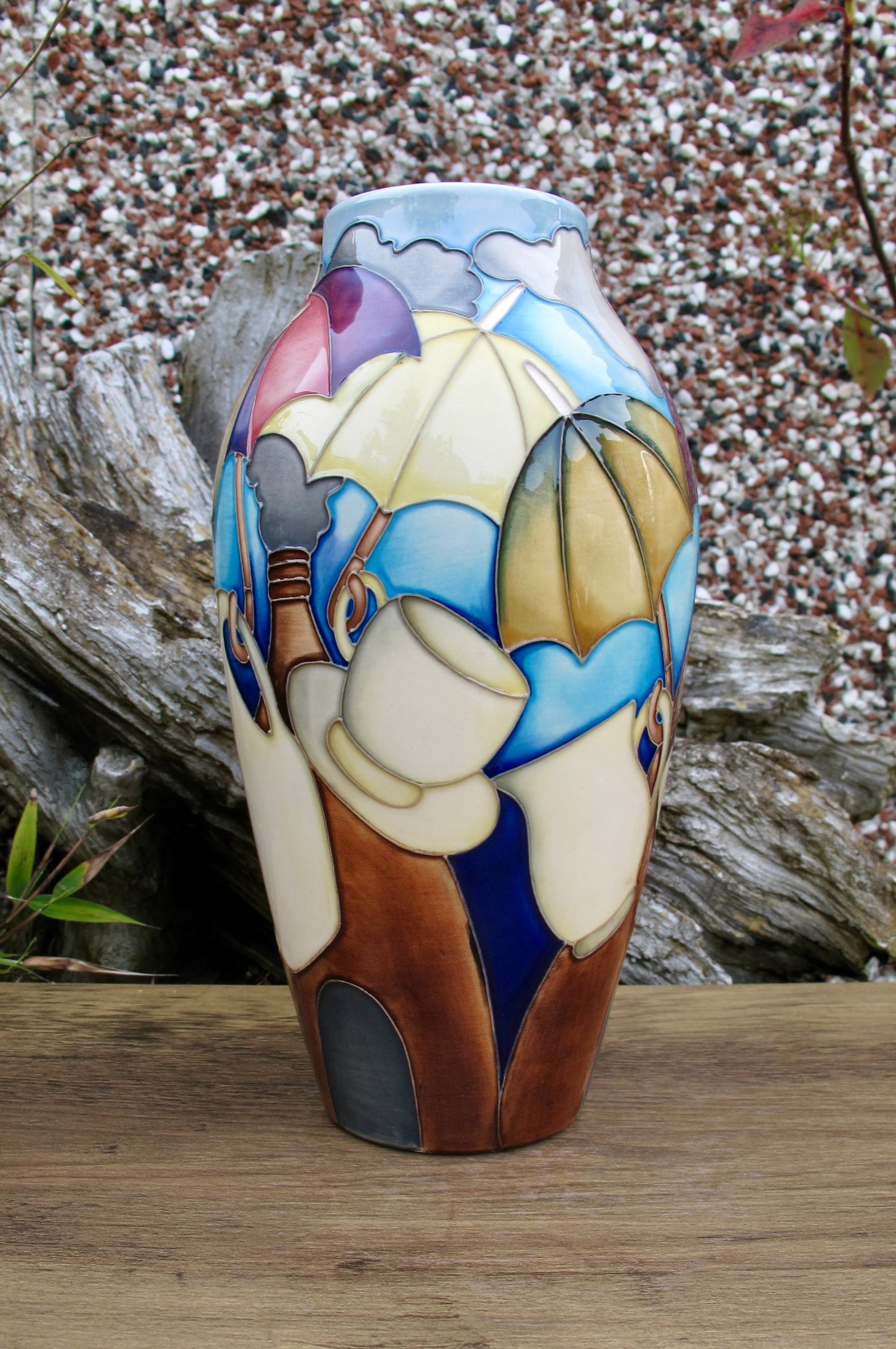 Moorcroft APRIL SHOWERS 200/8 Vase Limited Edition 2/20 Retail Price £595