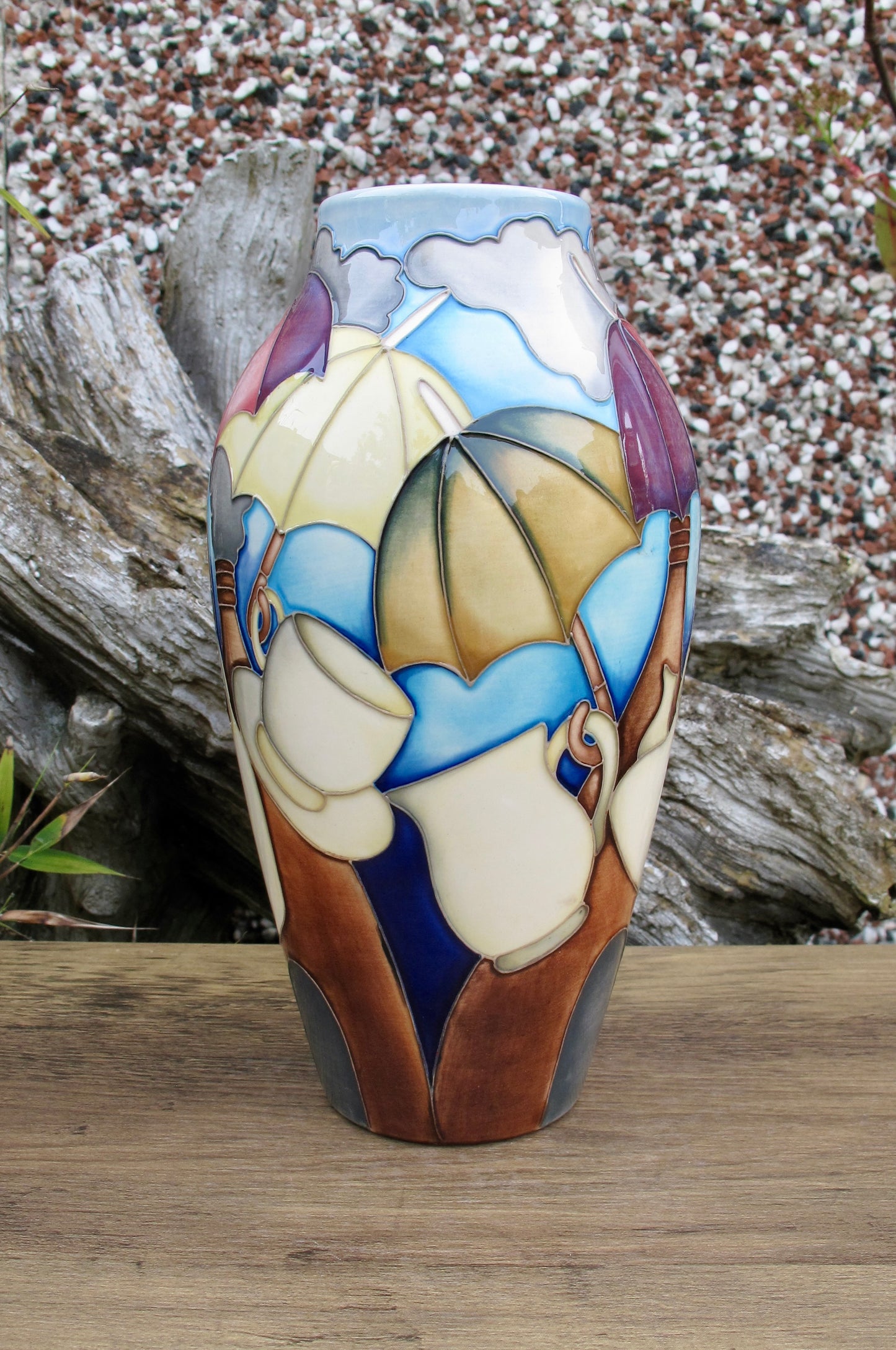 Moorcroft APRIL SHOWERS 200/8 Vase Limited Edition 2/20 Retail Price £595