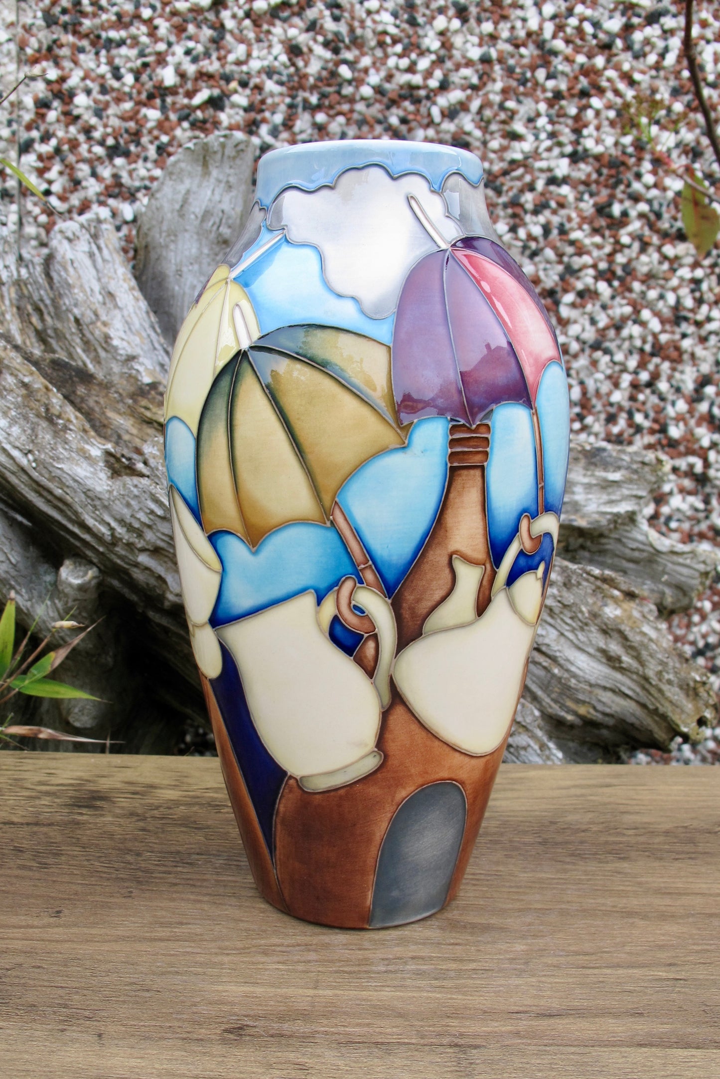 Moorcroft APRIL SHOWERS 200/8 Vase Limited Edition 2/20 Retail Price £595