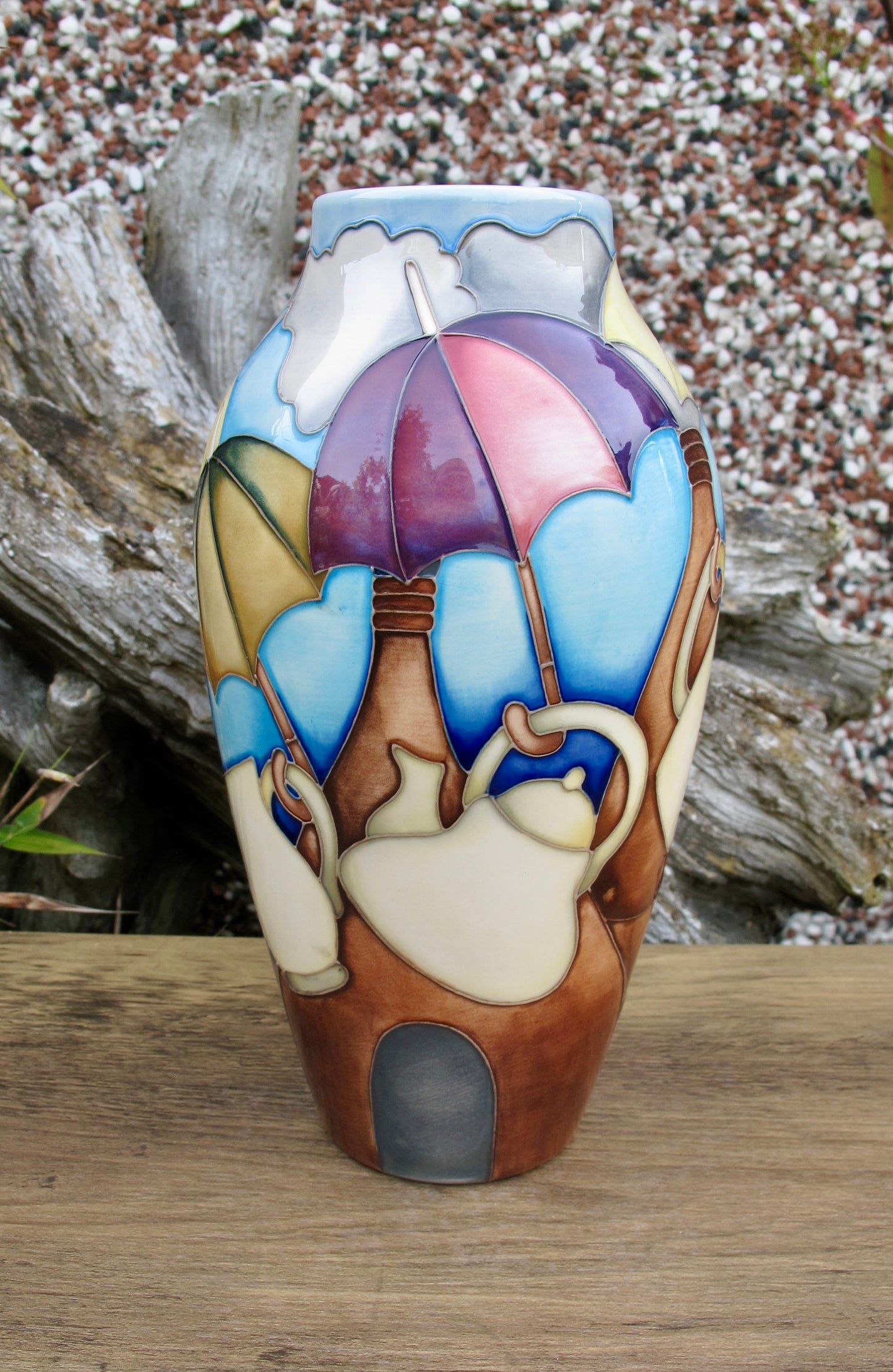 Moorcroft APRIL SHOWERS 200/8 Vase Limited Edition 2/20 Retail Price £595