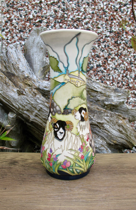 Moorcroft SWALEDALE SHEEP 364/8 Vase Limited Edition 16/20 Retail Price £895