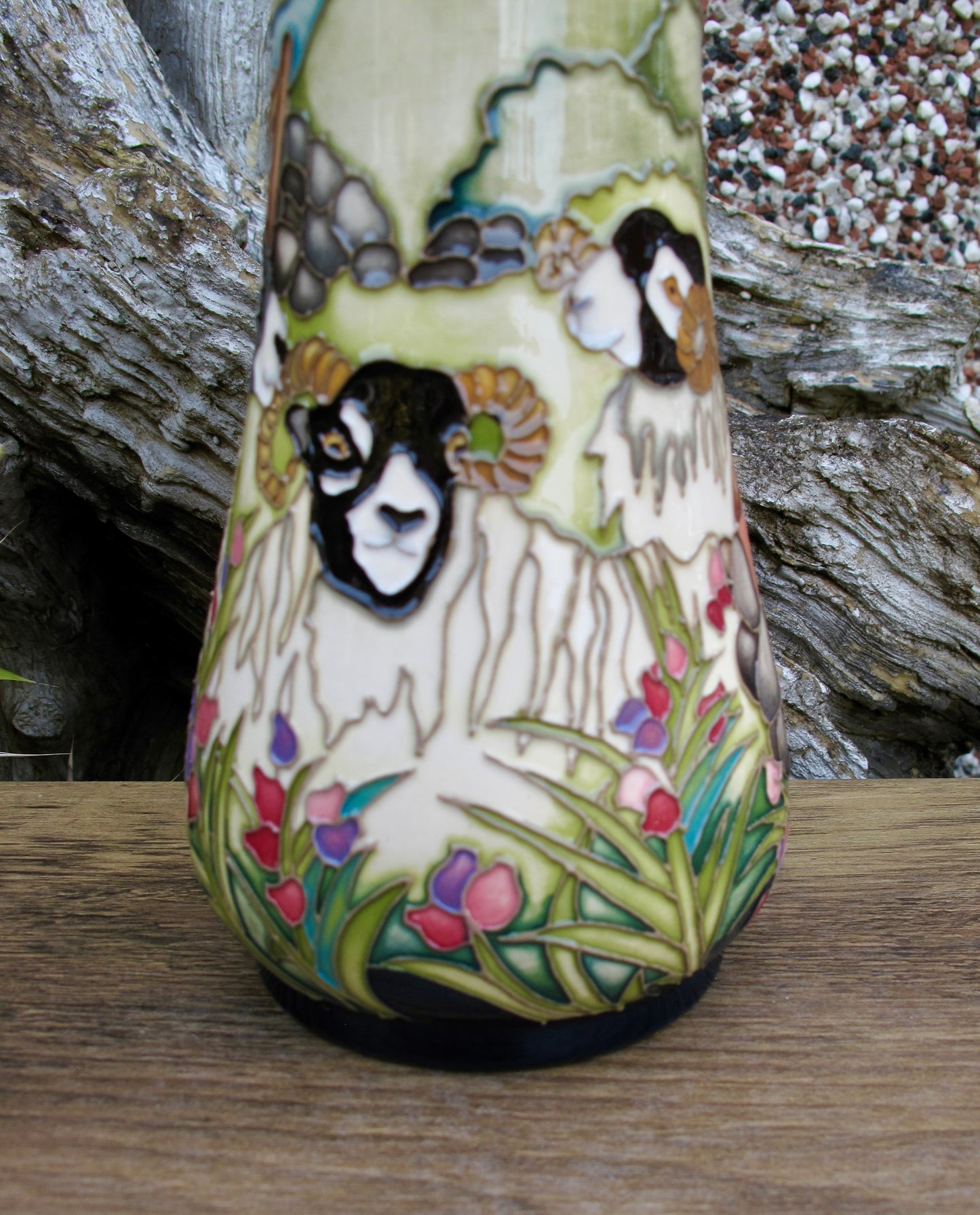 Moorcroft SWALEDALE SHEEP 364/8 Vase Limited Edition 16/20 Retail Price £895