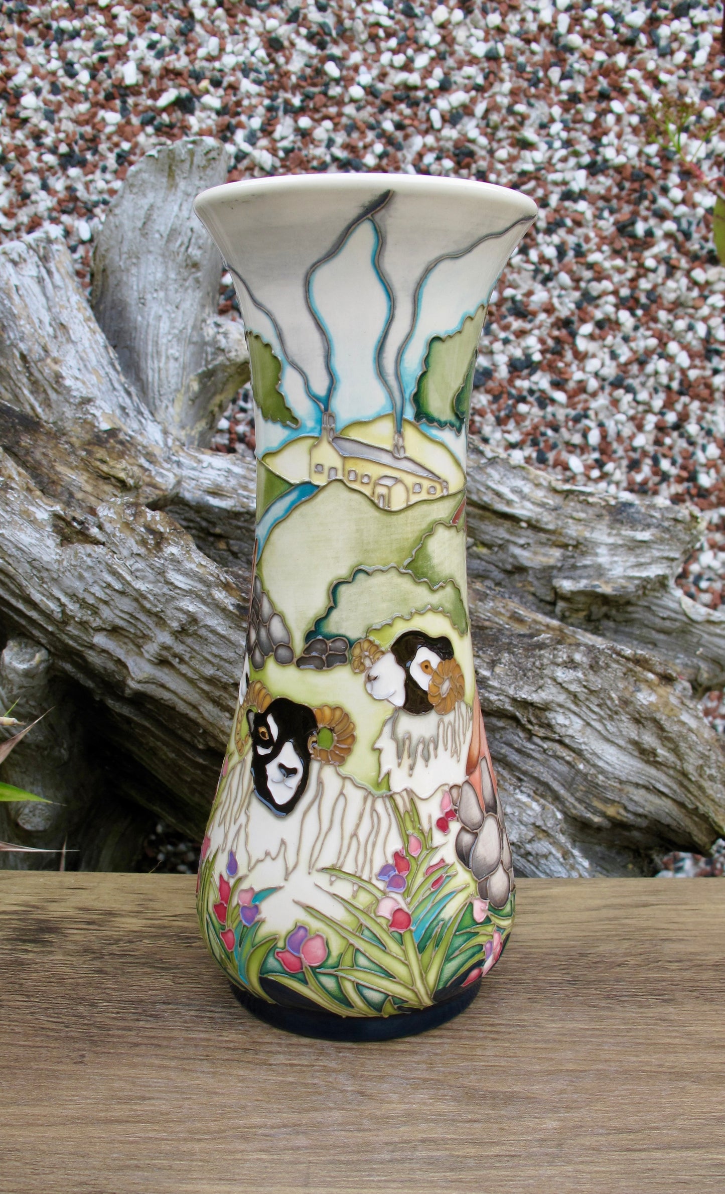 Moorcroft SWALEDALE SHEEP 364/8 Vase Limited Edition 16/20 Retail Price £895