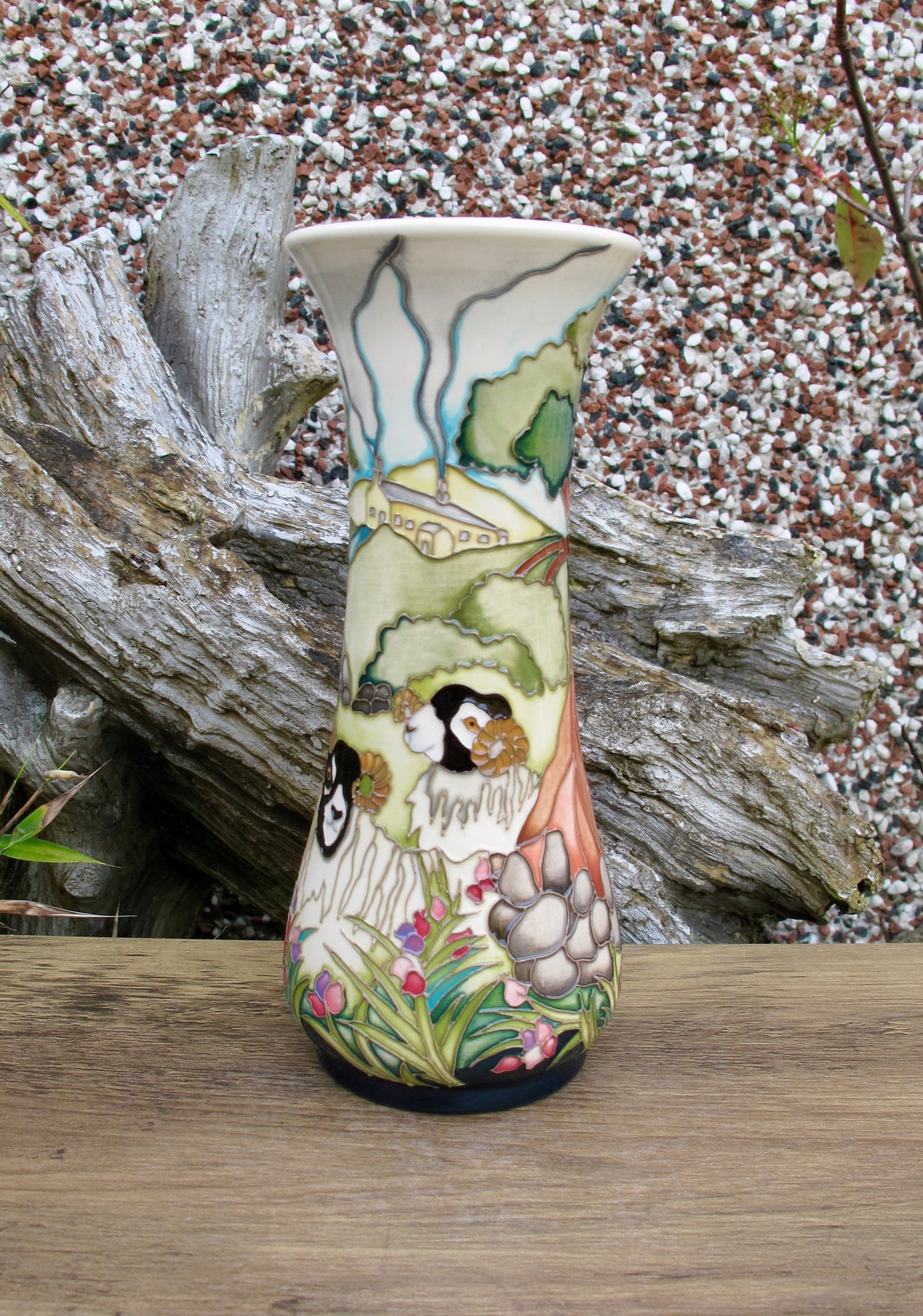 Moorcroft SWALEDALE SHEEP 364/8 Vase Limited Edition 16/20 Retail Price £895