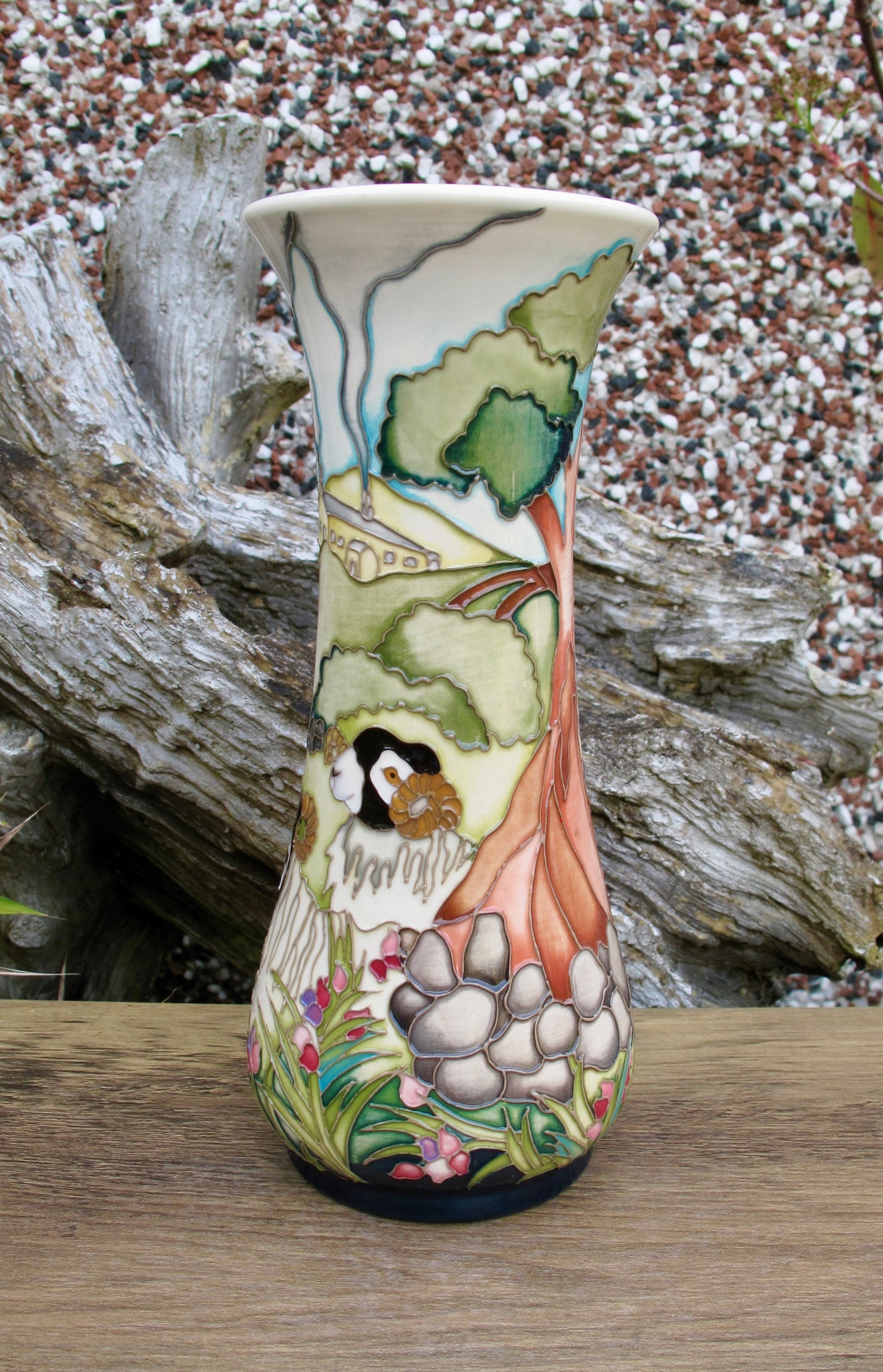 Moorcroft SWALEDALE SHEEP 364/8 Vase Limited Edition 16/20 Retail Price £895