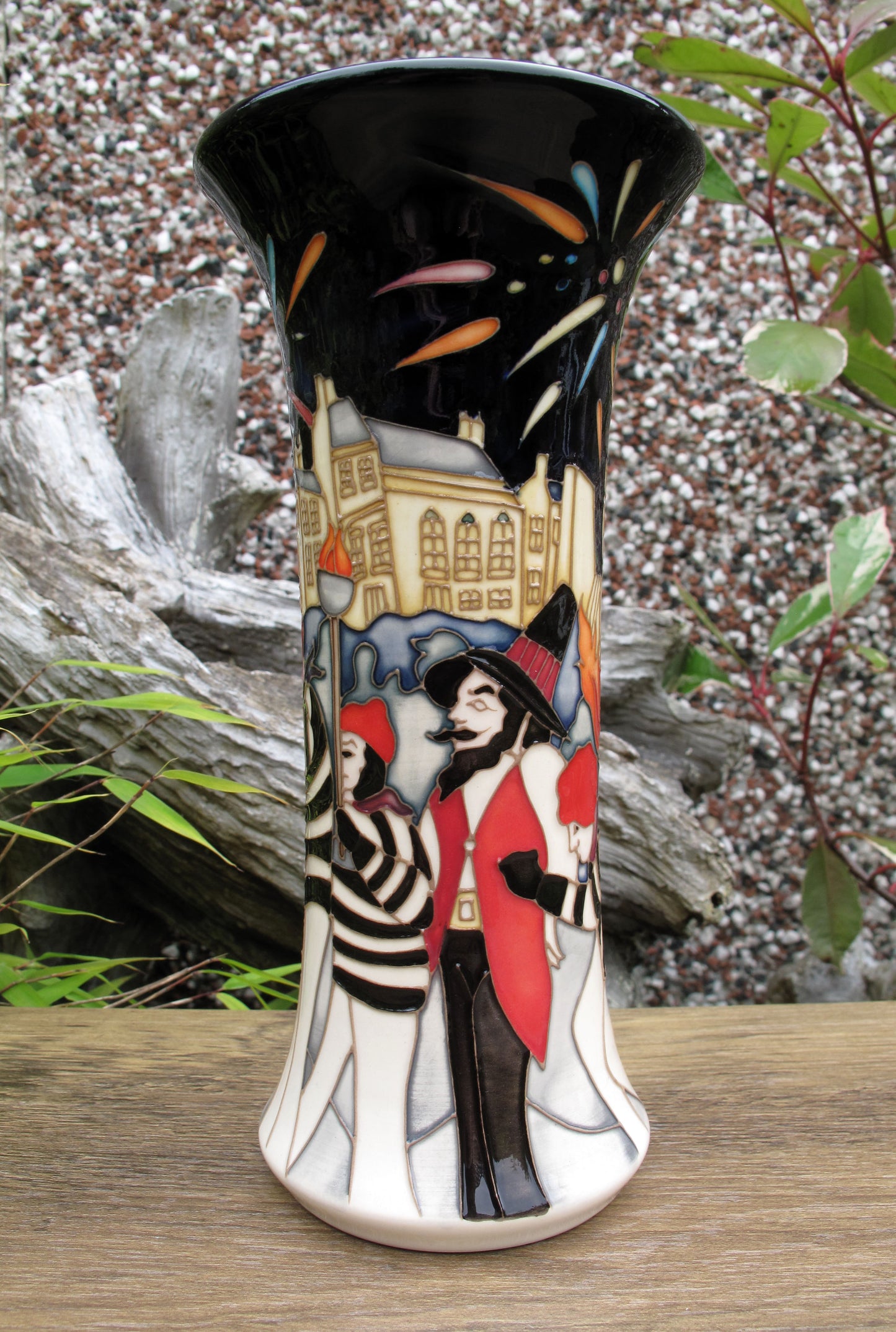 Moorcroft Rare SMUGLERS NIGHT Vase 158/8 Limited Edition 10/15 Retail Price £660