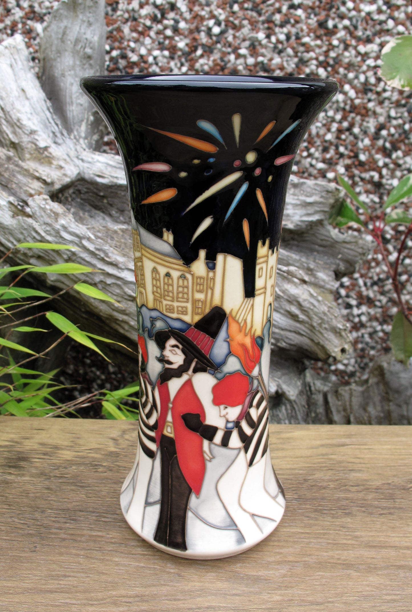Moorcroft Rare SMUGLERS NIGHT Vase 158/8 Limited Edition 10/15 Retail Price £660
