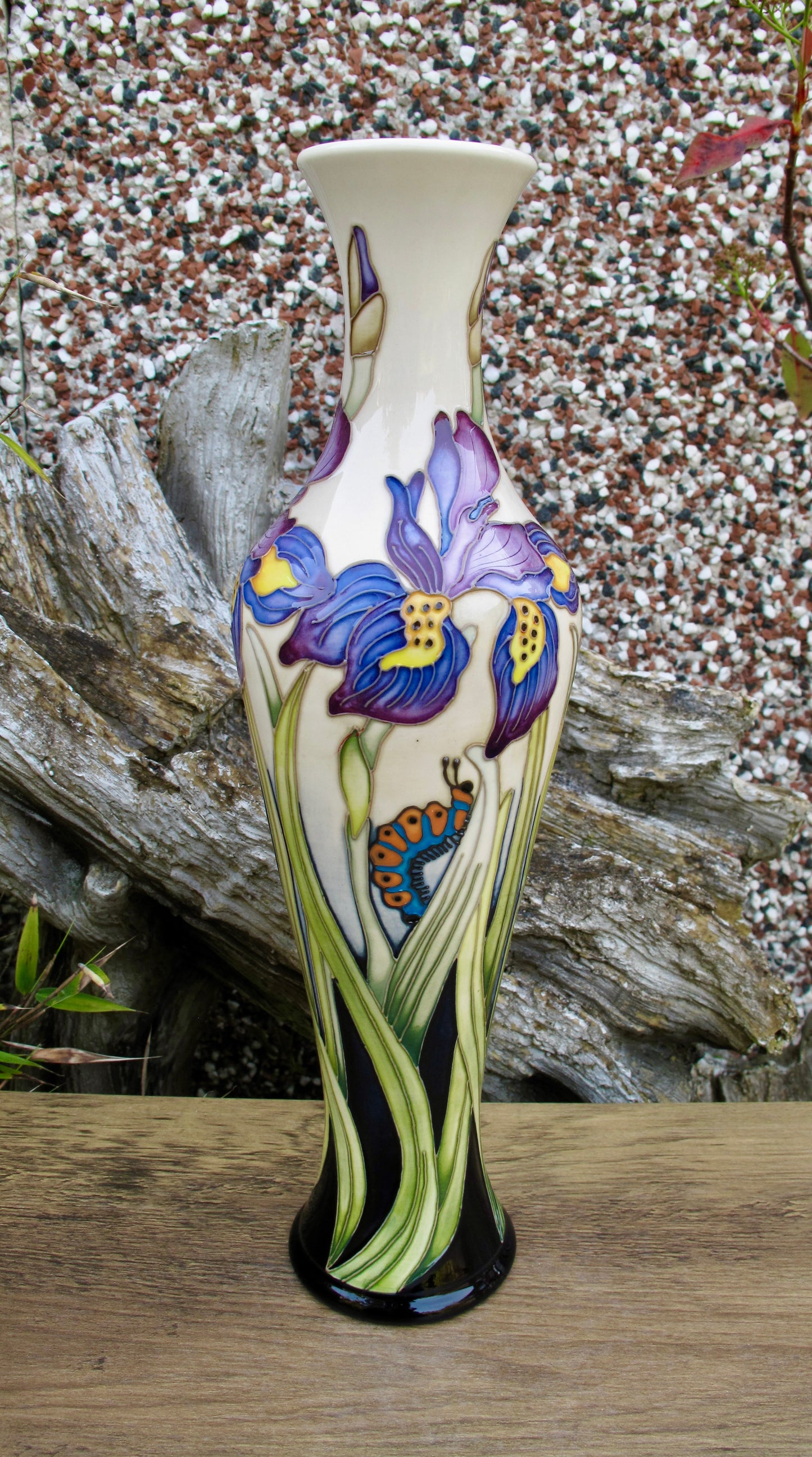MOORCROFT WAVES IN MOTION Vase 137/12 Limited Edition 7/20 Retail Price £621