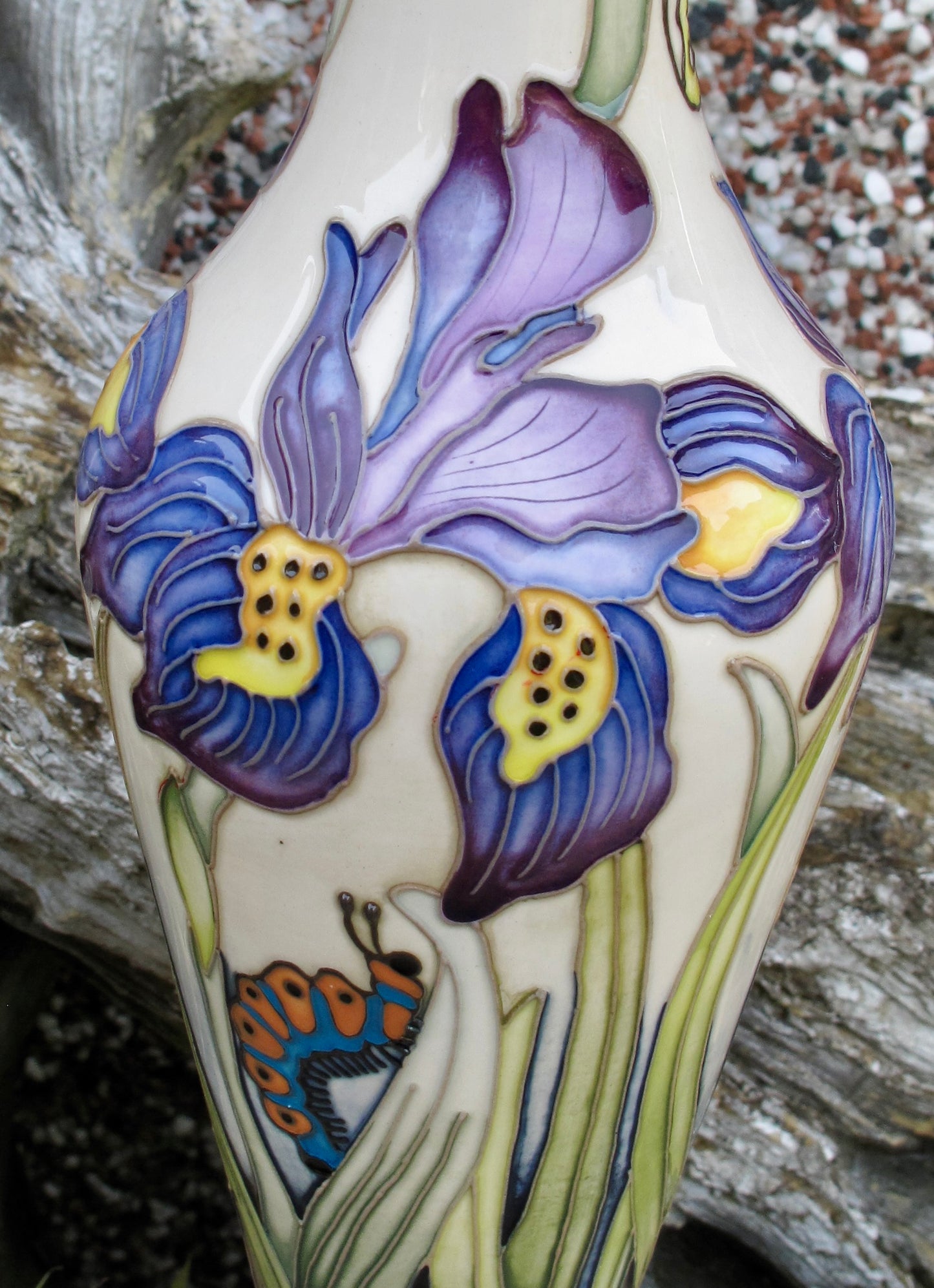 MOORCROFT WAVES IN MOTION Vase 137/12 Limited Edition 7/20 Retail Price £621