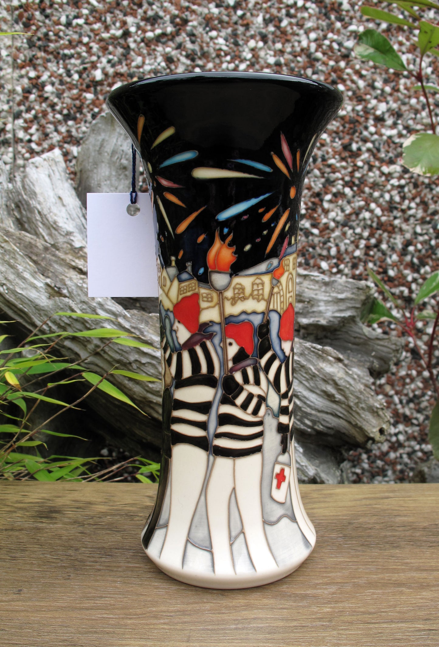 Moorcroft Rare SMUGLERS NIGHT Vase 158/8 Limited Edition 10/15 Retail Price £660