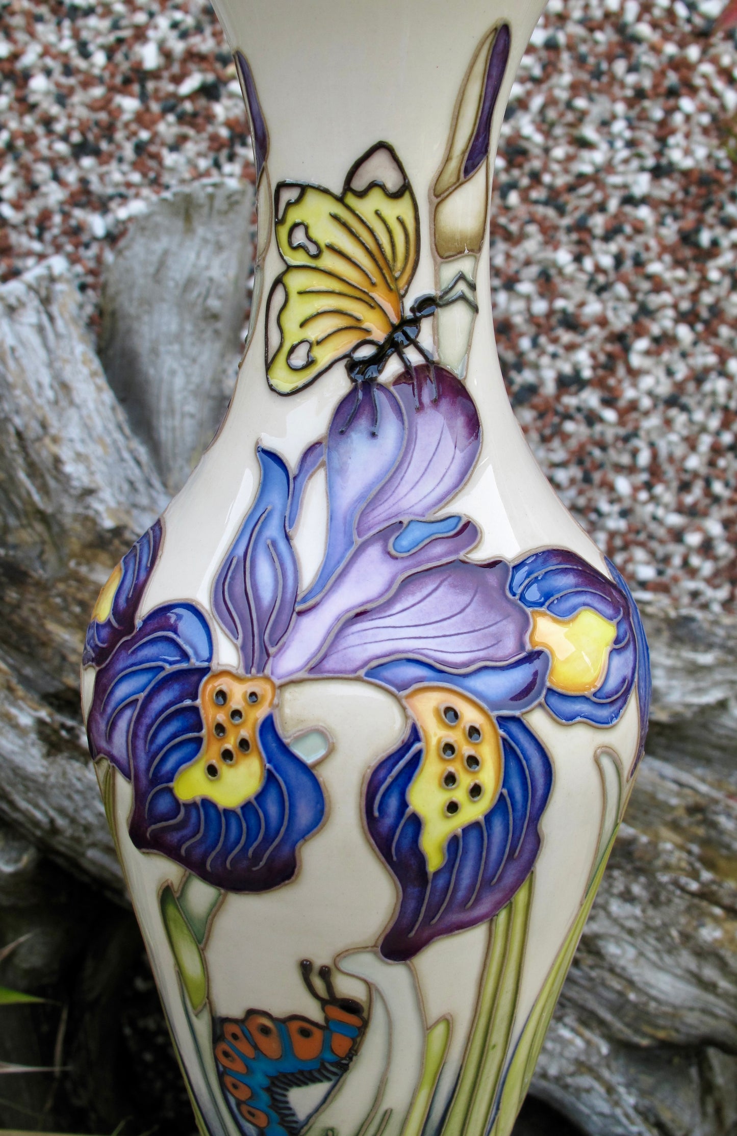 MOORCROFT WAVES IN MOTION Vase 137/12 Limited Edition 7/20 Retail Price £621