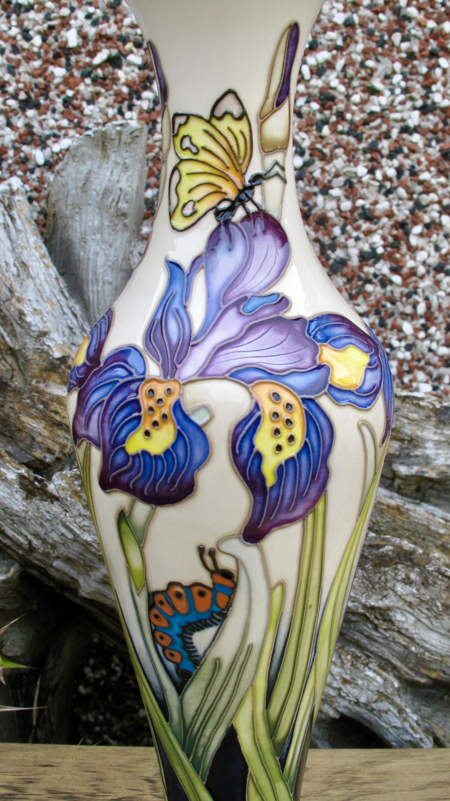 MOORCROFT WAVES IN MOTION Vase 137/12 Limited Edition 7/20 Retail Price £621