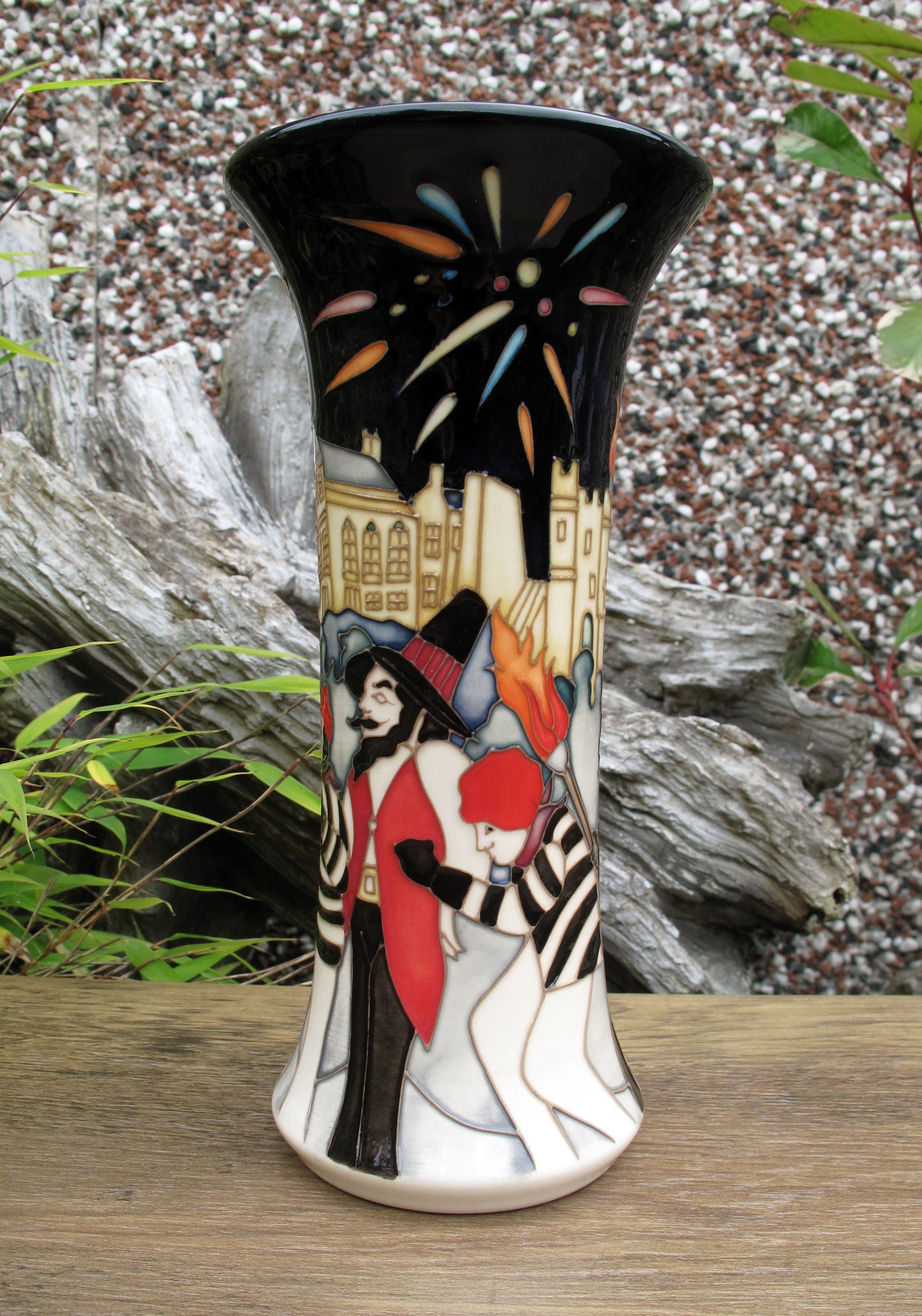 Moorcroft Rare SMUGLERS NIGHT Vase 158/8 Limited Edition 10/15 Retail Price £660