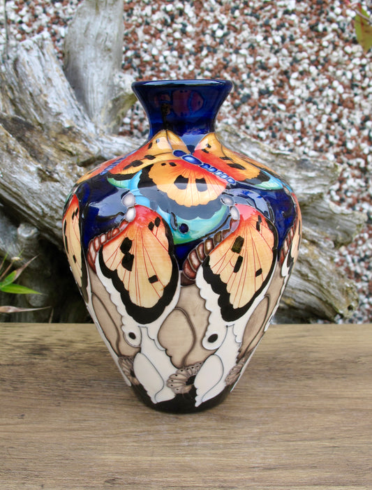 Moorcroft NAS PATTERNS 03/7 Vase Limited Edition 19/30 Retail Price £770