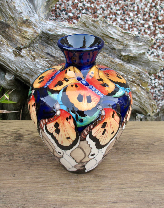 Moorcroft NAS PATTERNS 03/7 Vase Limited Edition 19/30 Retail Price £770