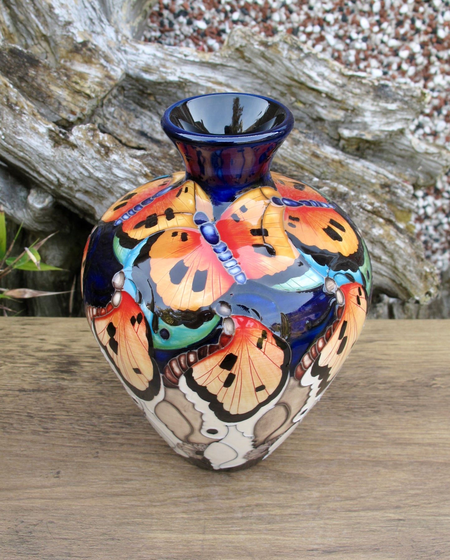 Moorcroft NAS PATTERNS 03/7 Vase Limited Edition 19/30 Retail Price £770