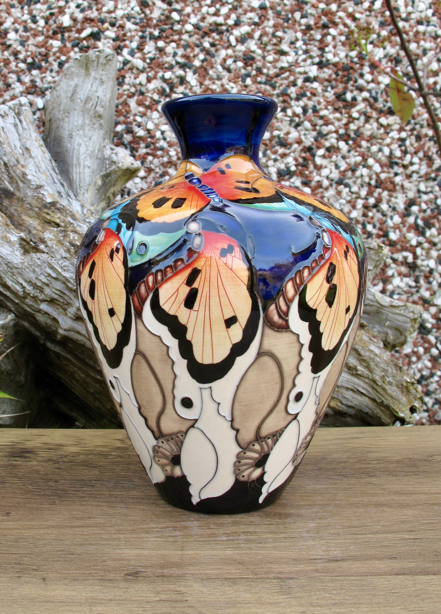 Moorcroft NAS PATTERNS 03/7 Vase Limited Edition 19/30 Retail Price £770
