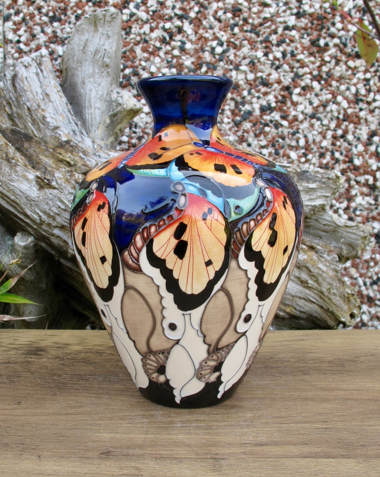 Moorcroft NAS PATTERNS 03/7 Vase Limited Edition 19/30 Retail Price £770