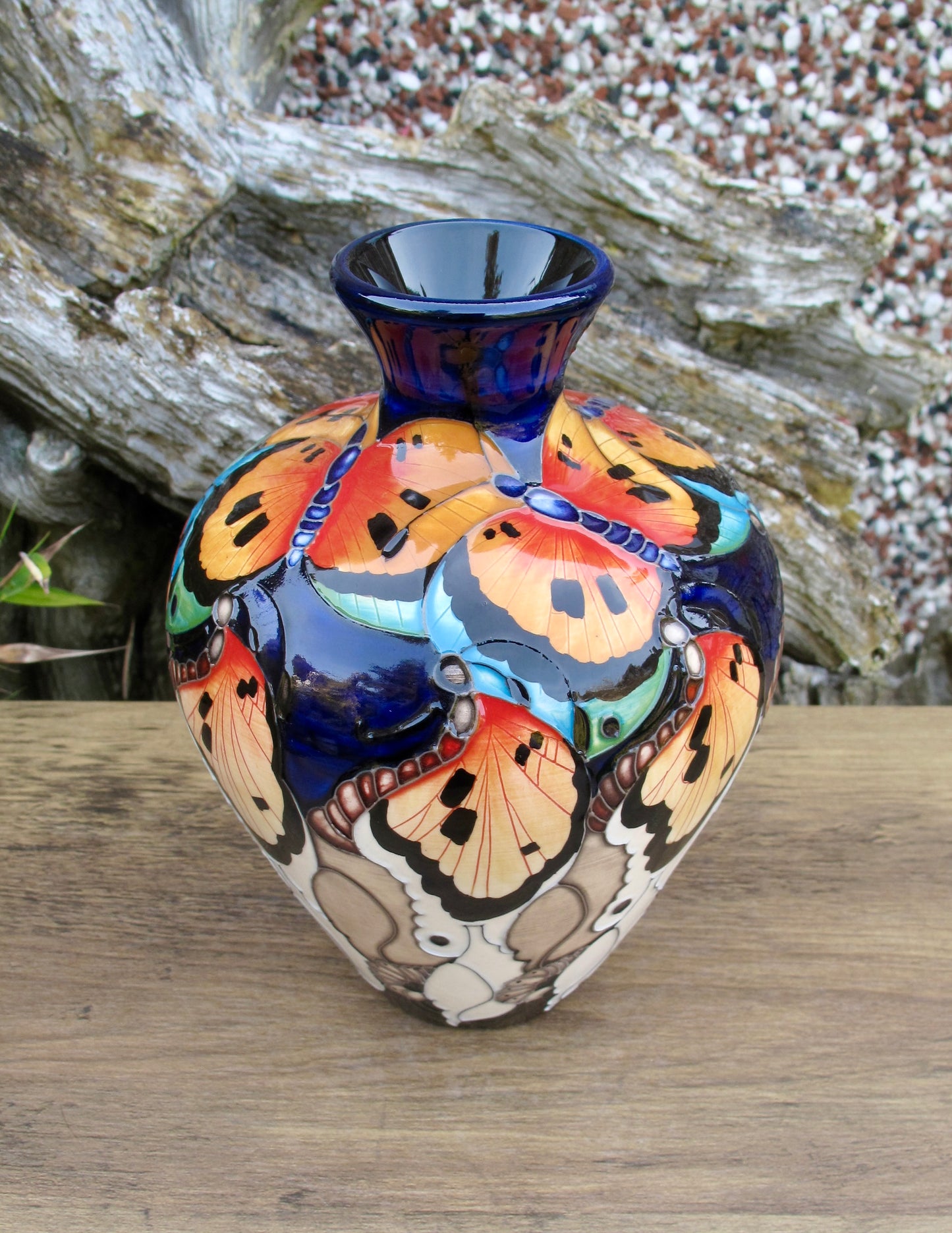 Moorcroft NAS PATTERNS 03/7 Vase Limited Edition 19/30 Retail Price £770