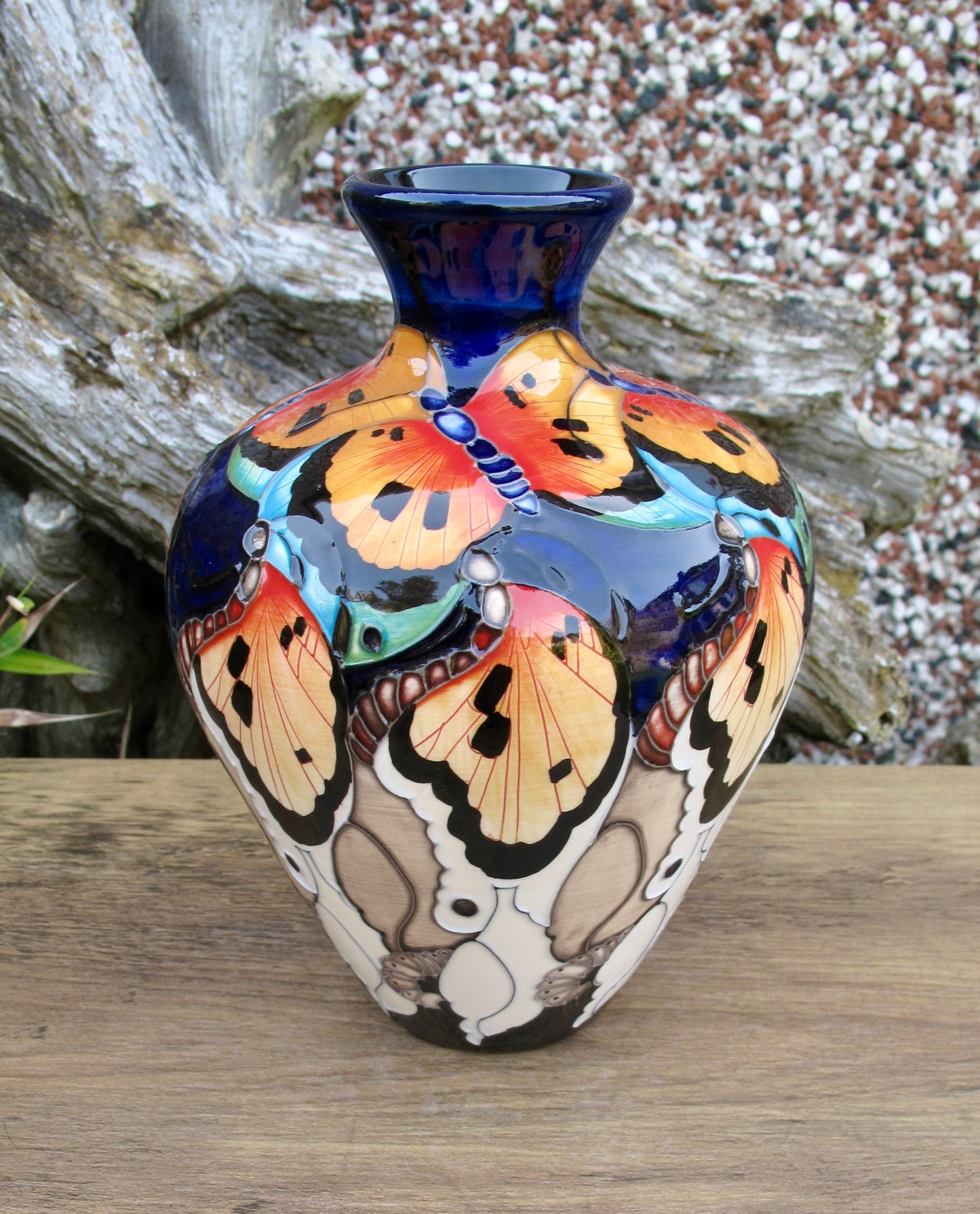 Moorcroft NAS PATTERNS 03/7 Vase Limited Edition 19/30 Retail Price £770