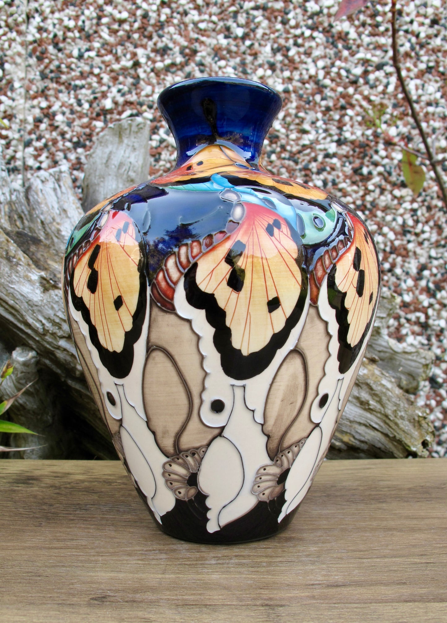 Moorcroft NAS PATTERNS 03/7 Vase Limited Edition 19/30 Retail Price £770