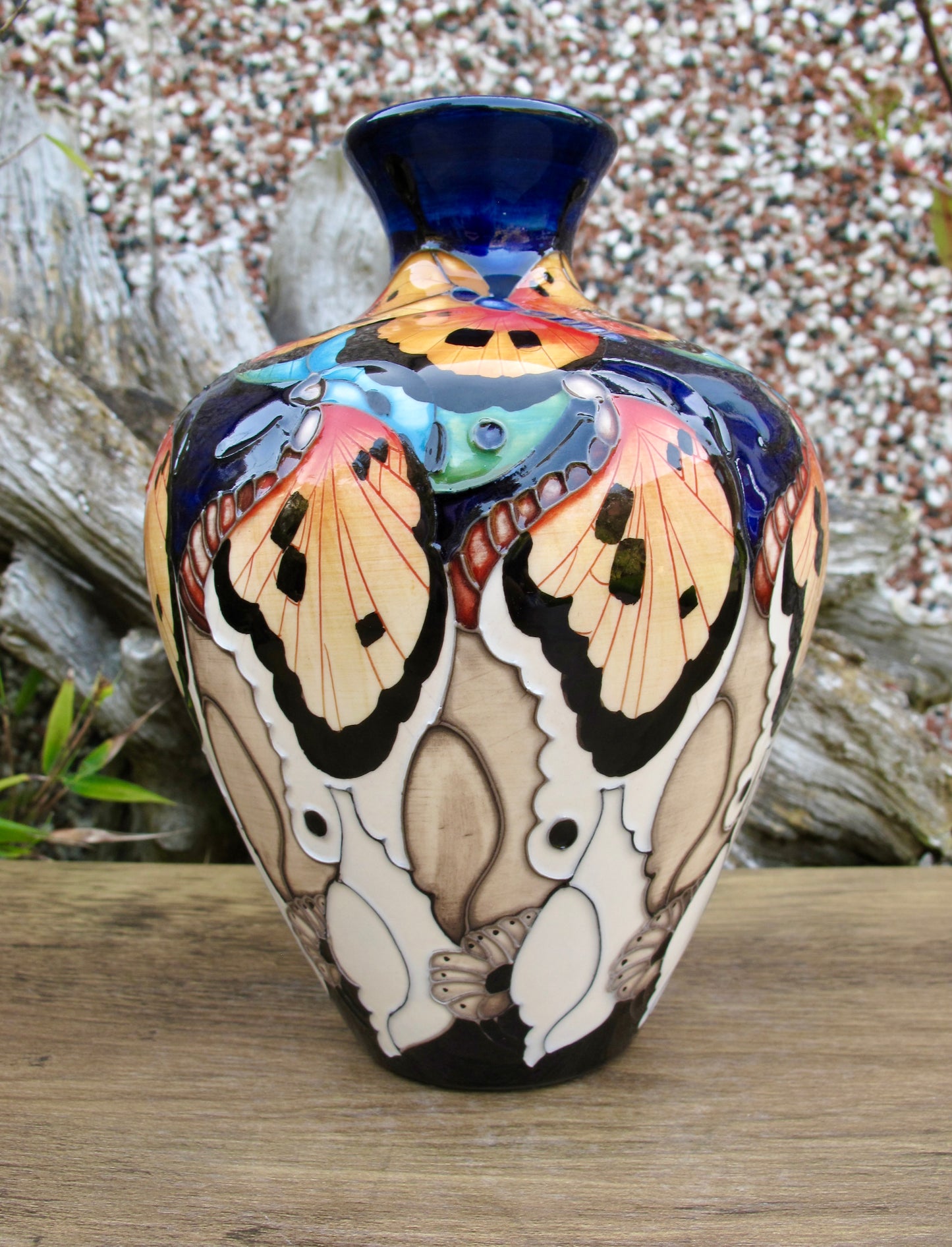 Moorcroft NAS PATTERNS 03/7 Vase Limited Edition 19/30 Retail Price £770