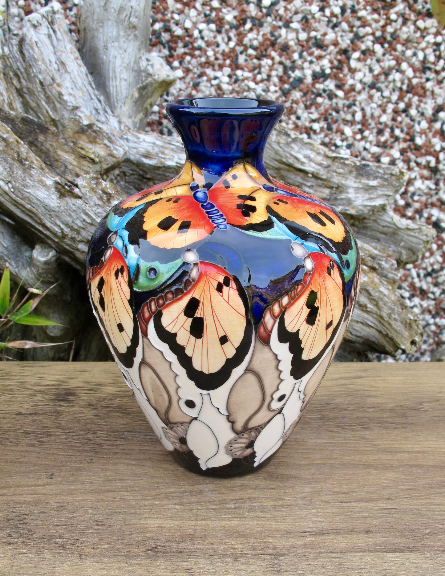 Moorcroft NAS PATTERNS 03/7 Vase Limited Edition 19/30 Retail Price £770