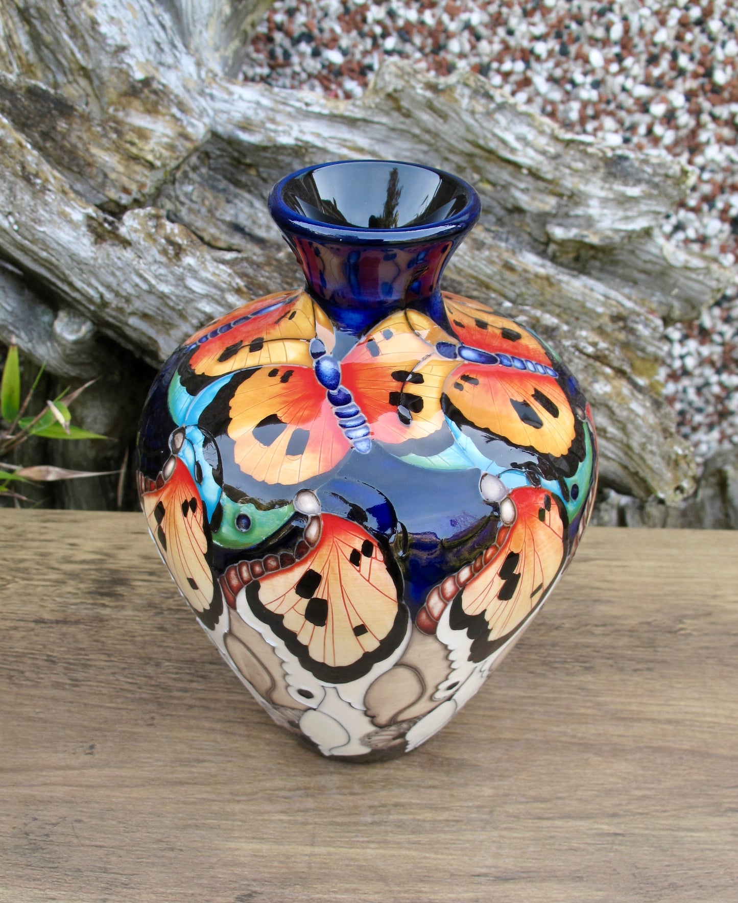 Moorcroft NAS PATTERNS 03/7 Vase Limited Edition 19/30 Retail Price £770