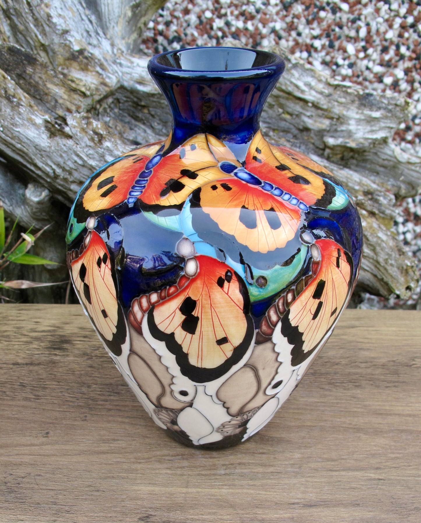 Moorcroft NAS PATTERNS 03/7 Vase Limited Edition 19/30 Retail Price £770