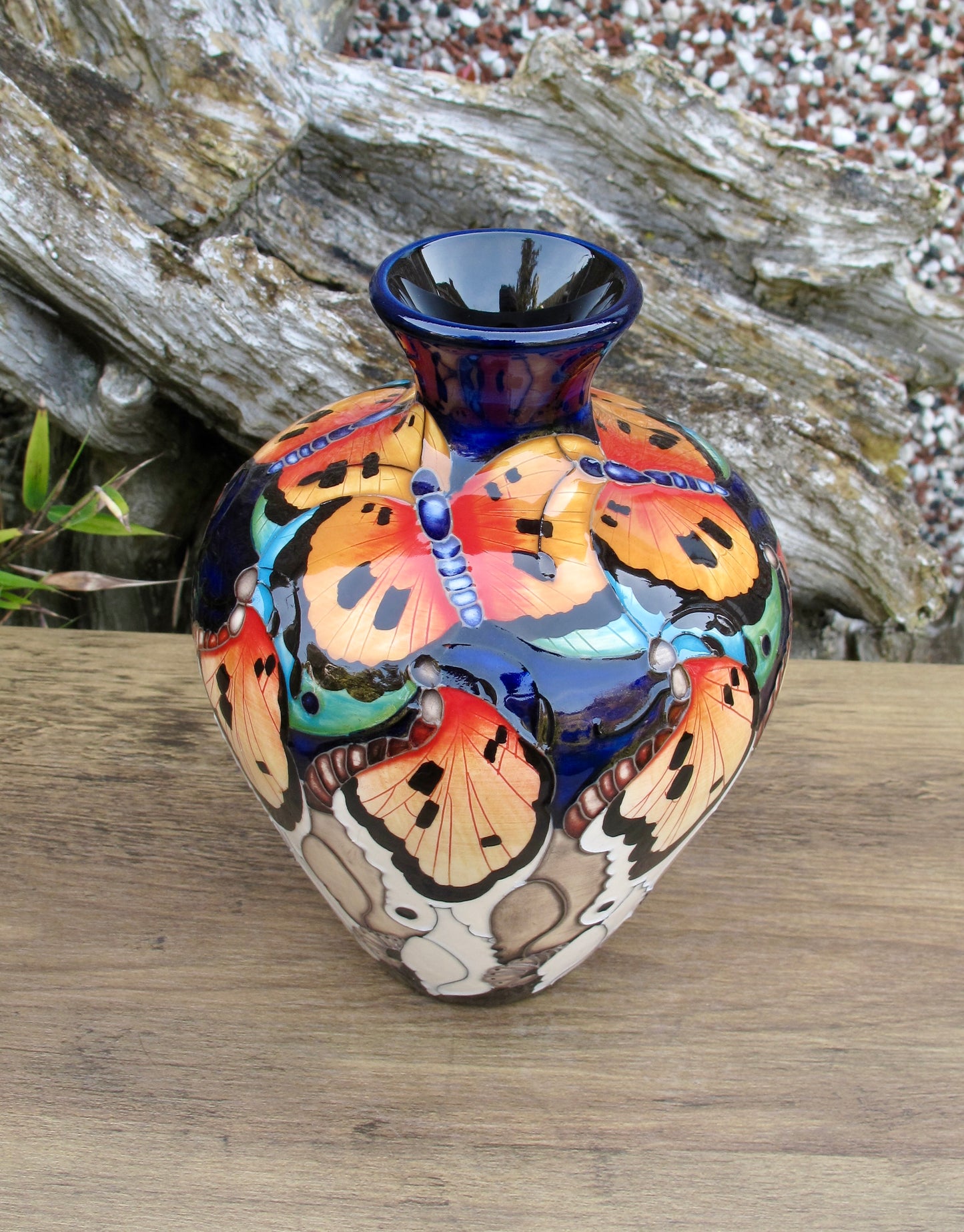 Moorcroft NAS PATTERNS 03/7 Vase Limited Edition 19/30 Retail Price £770