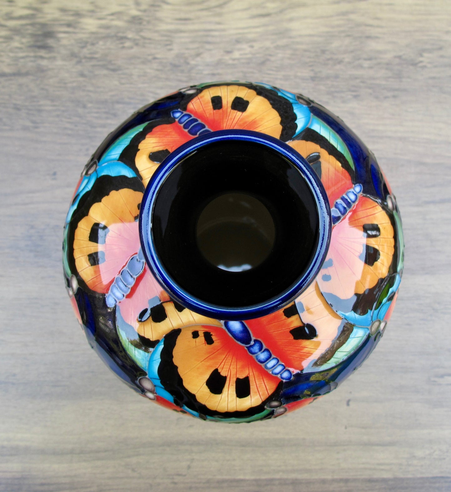 Moorcroft NAS PATTERNS 03/7 Vase Limited Edition 19/30 Retail Price £770